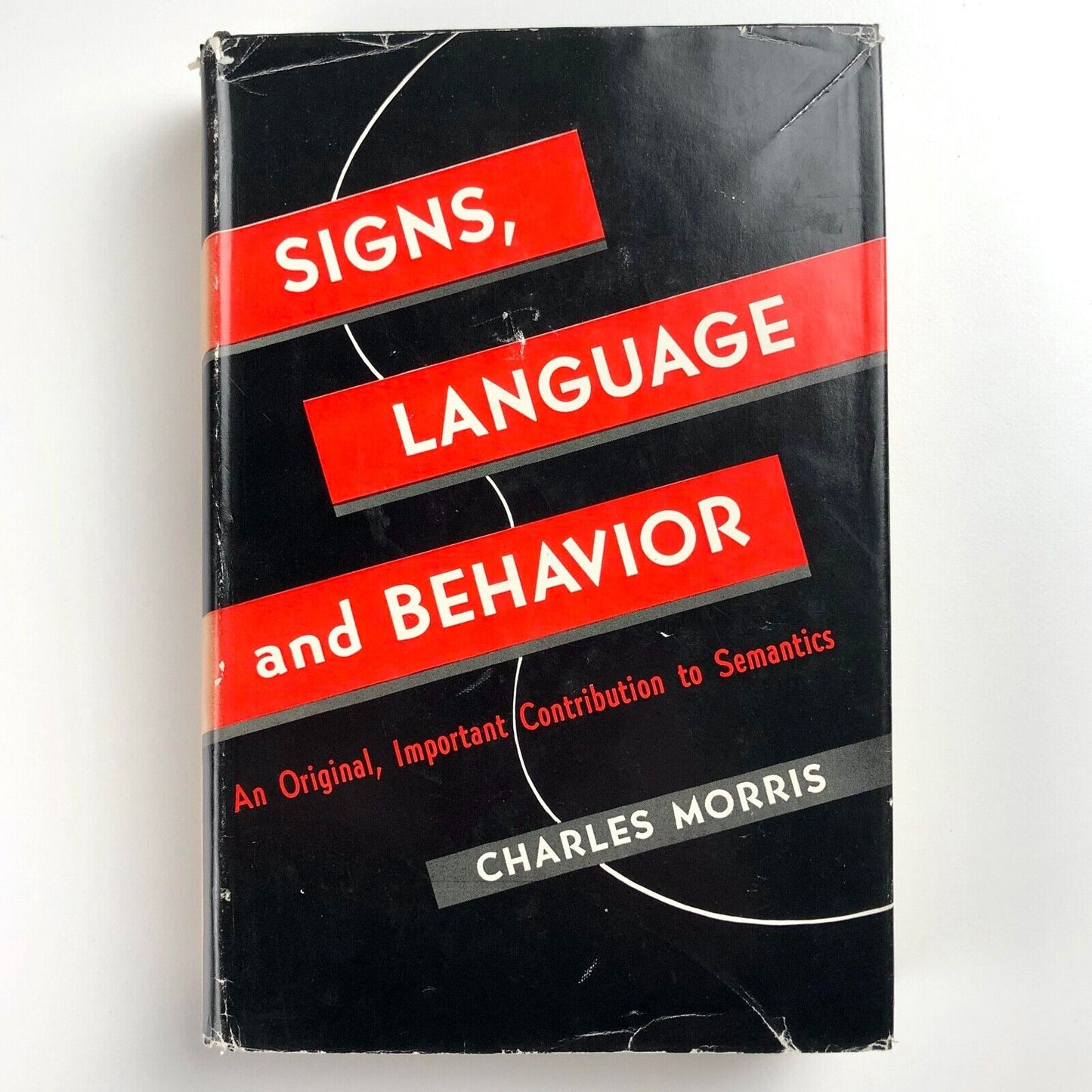Signs, Language and Behaviour by Charles Morris | 4th printing, Prentice Hall, 1950