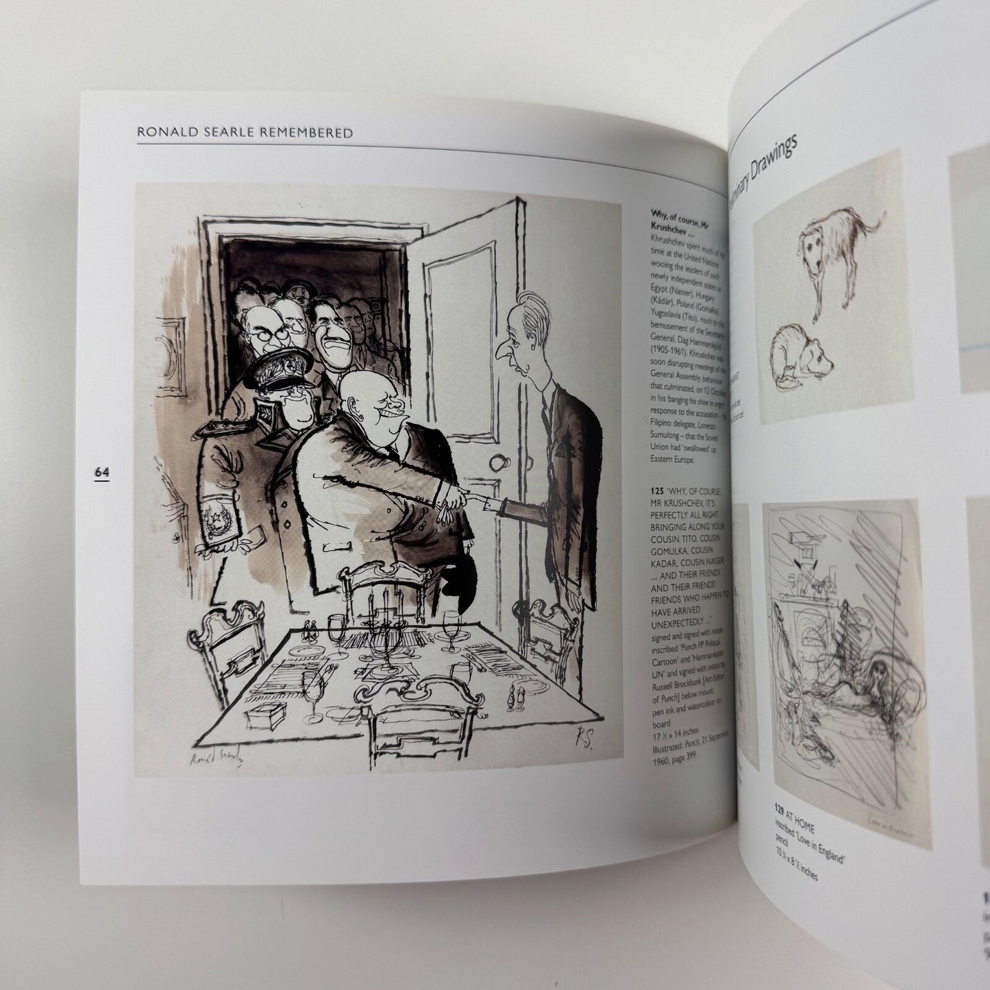 Ronald Searle Remembered | Chris Beetles, 2012 incl. price list