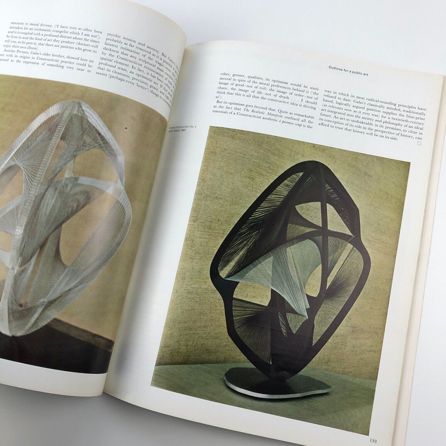 Studio International magazine April 1966: Naum Gabo and the Constructivist Tradition