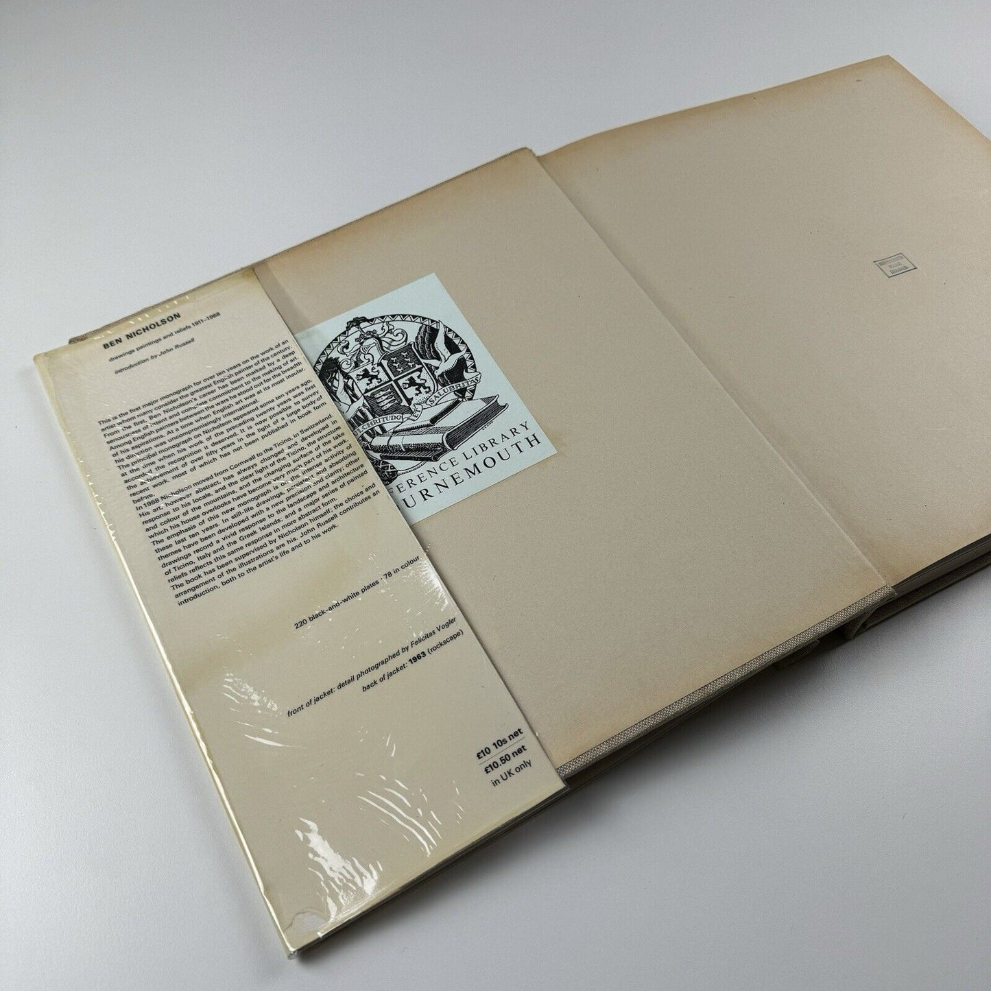 Ben Nicholson Drawings, Paintings and Reliefs 1911-1968 by John Russell | Thames & Hudson, 1969