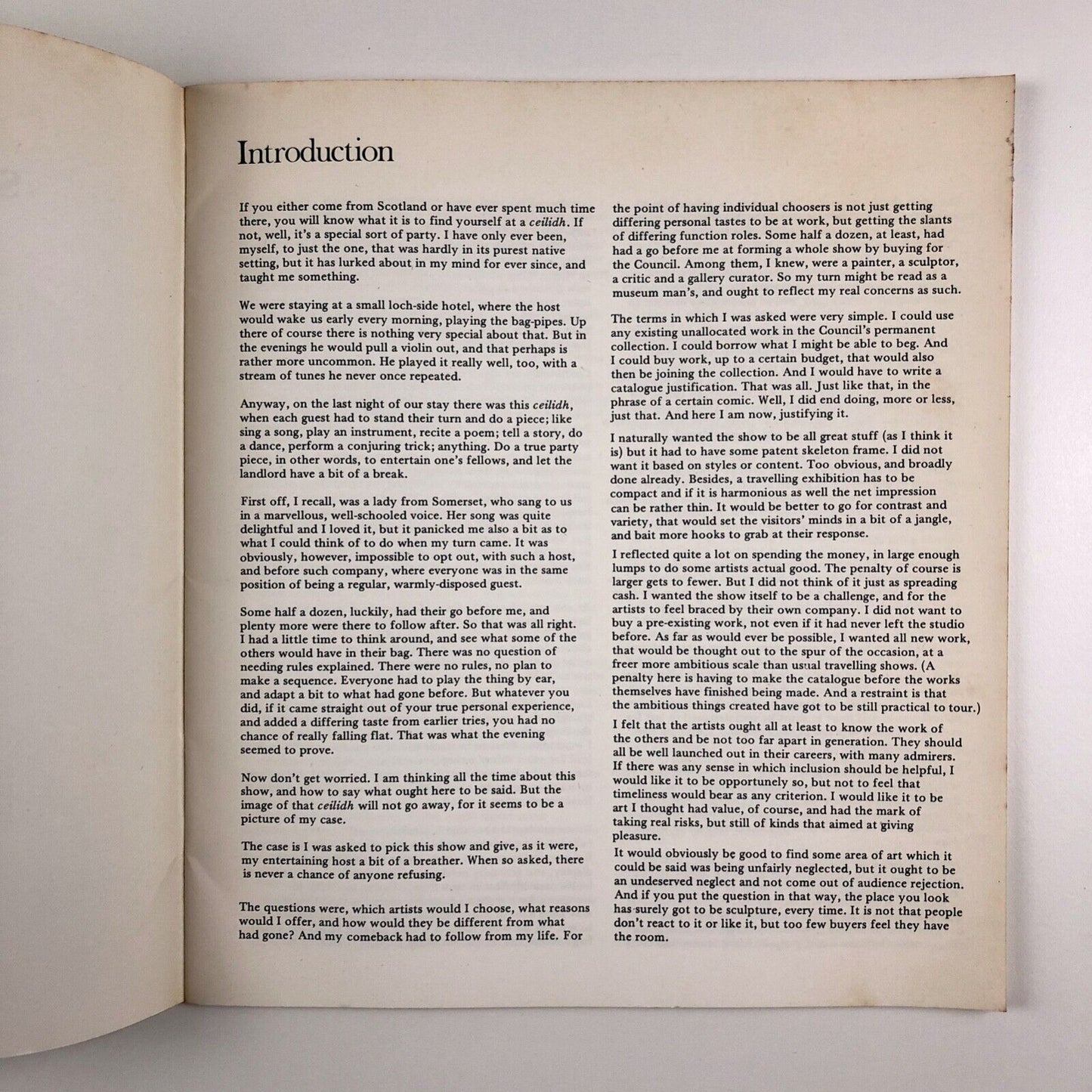 Scale for Sculpture | Serpentine Gallery catalogue | Arts Council | Carol Hogben, 1978