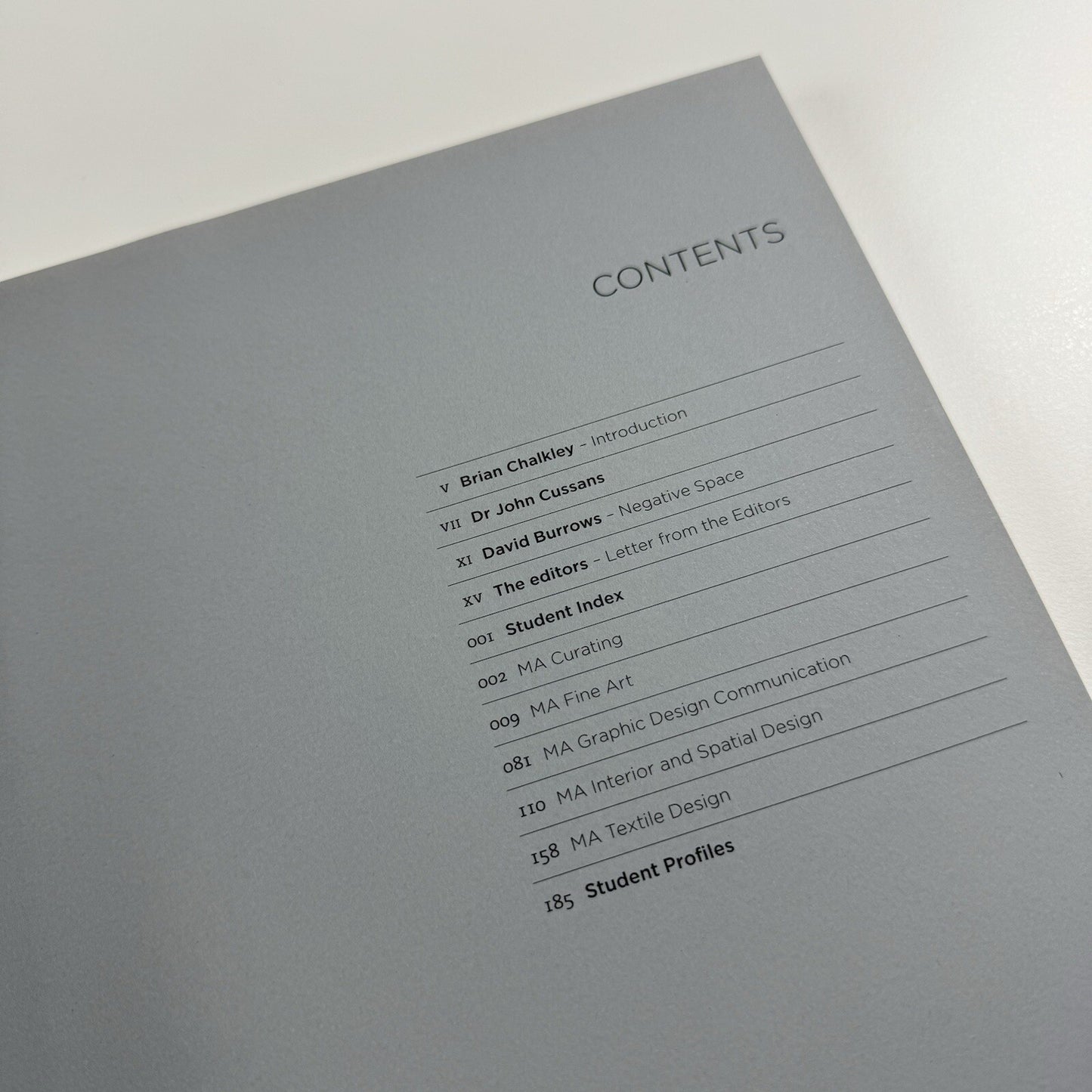 Masters of Arts 2011 – Chelsea College of Art & Design postgraduate show catalogue, 2011