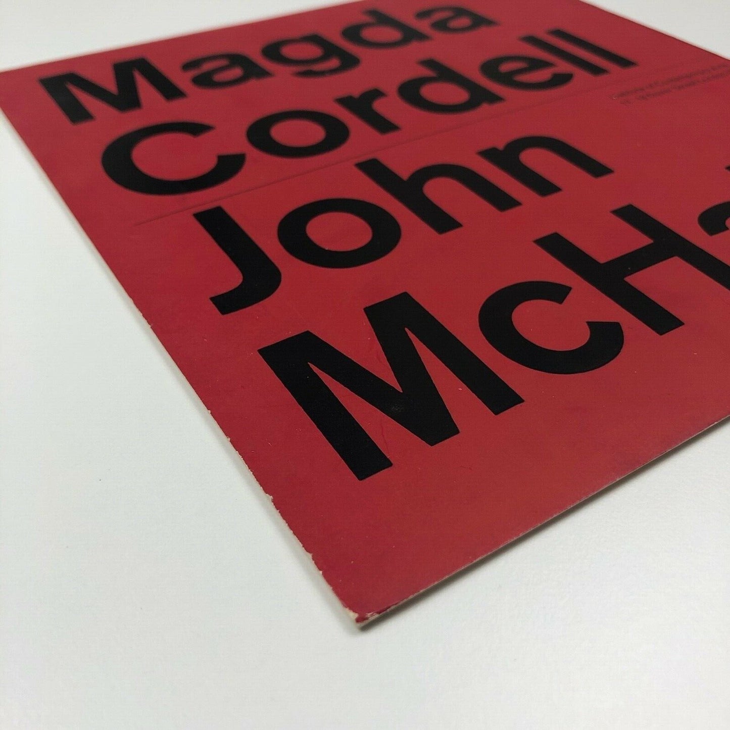 Magda Cordell / John McHale, ICA exhibition leaflet 1961 | Designed by Gordon House