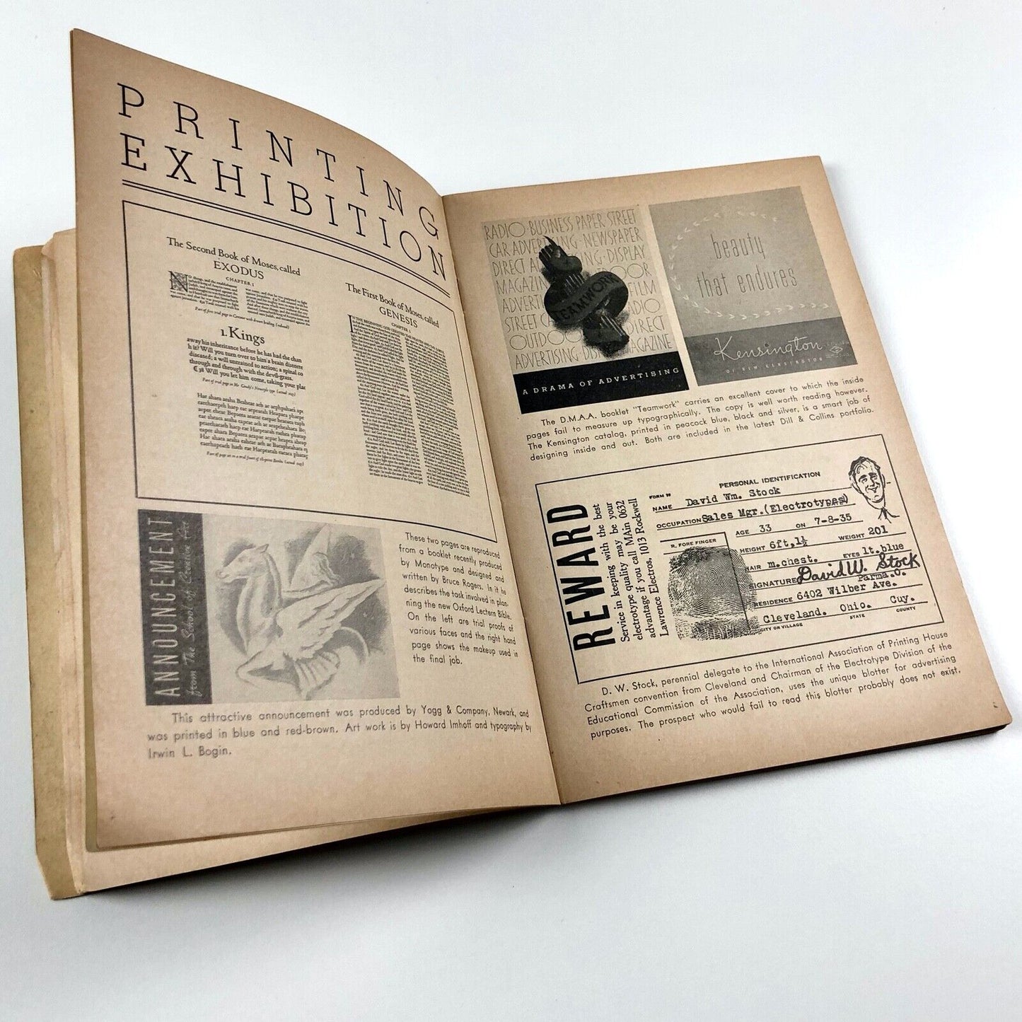 The Printing Industry – trade journal | Volume Seventeen, Number 7 | July 1936