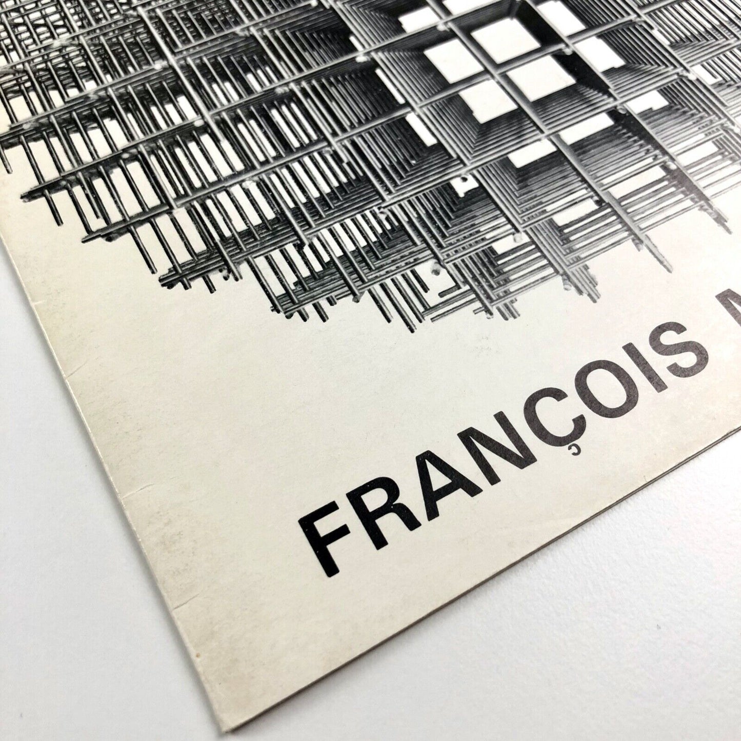 Folding card for François Morellet Paintings, drawings and objects 1954-1977 | Annely Juda Fine Art, 1977