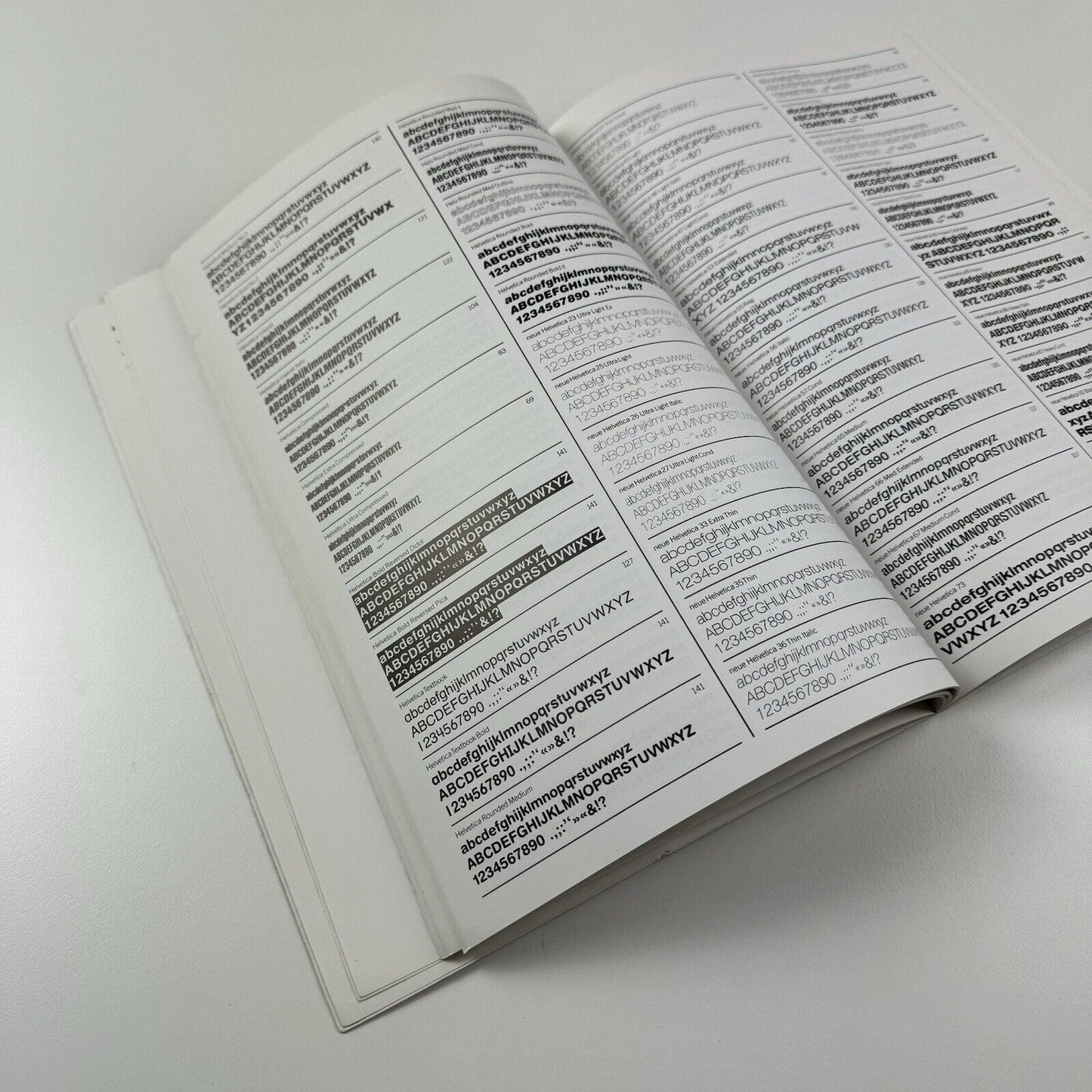 Text Typefaces | Equation Graphics Ltd, London type specimen booklet