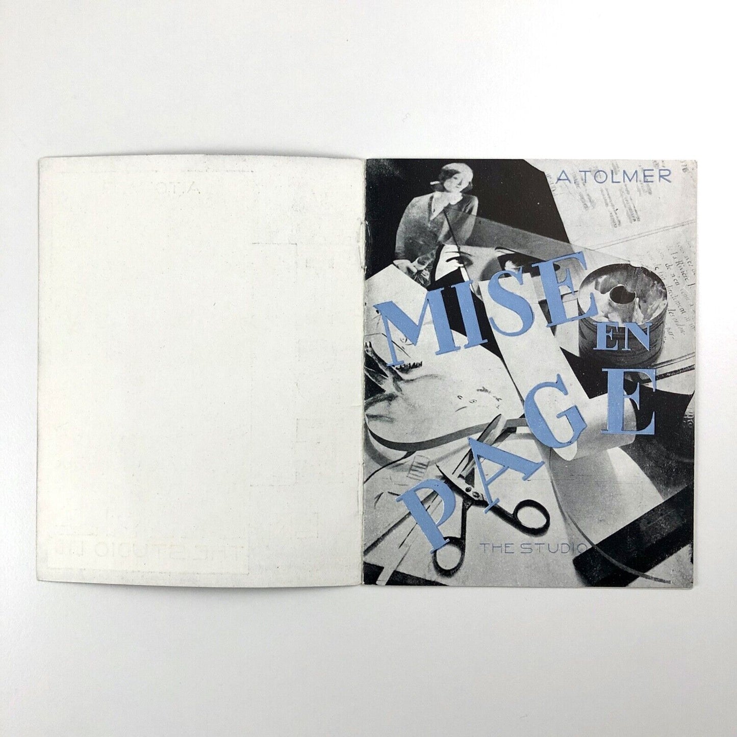Mise en Page Alfred Tolmer | Small promotional leaflet, The Studio Ltd c. 1931
