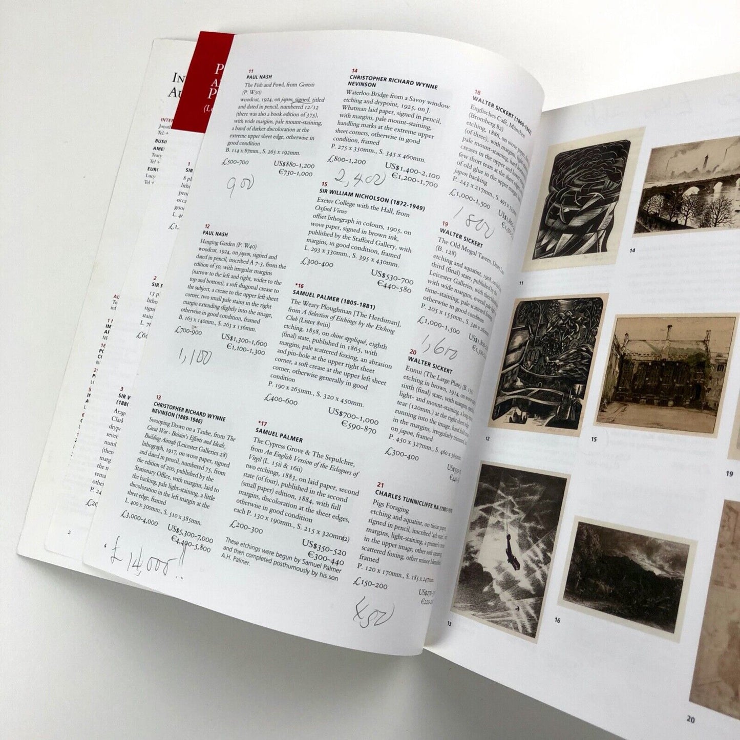 Modern British Prints | Christie’s South Kensington, 12 April 2006, sale no. 5019