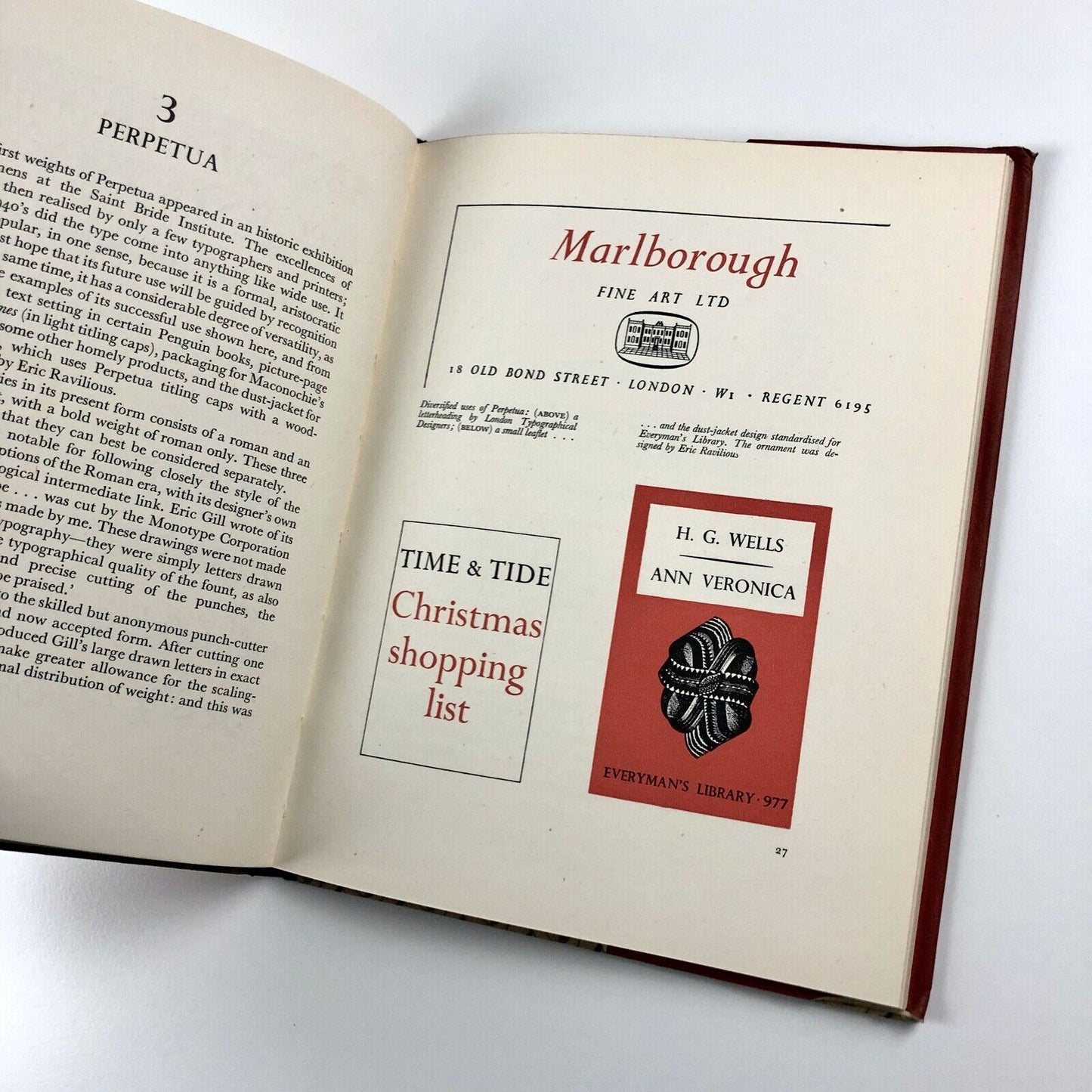 Alec Davis – Type in Advertising | Published by Raithby, Lawrence & Company, c.1950