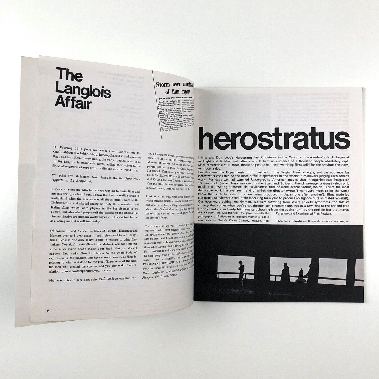 The Magazine of the Institute of Contemporary Arts | April 1968 No.1