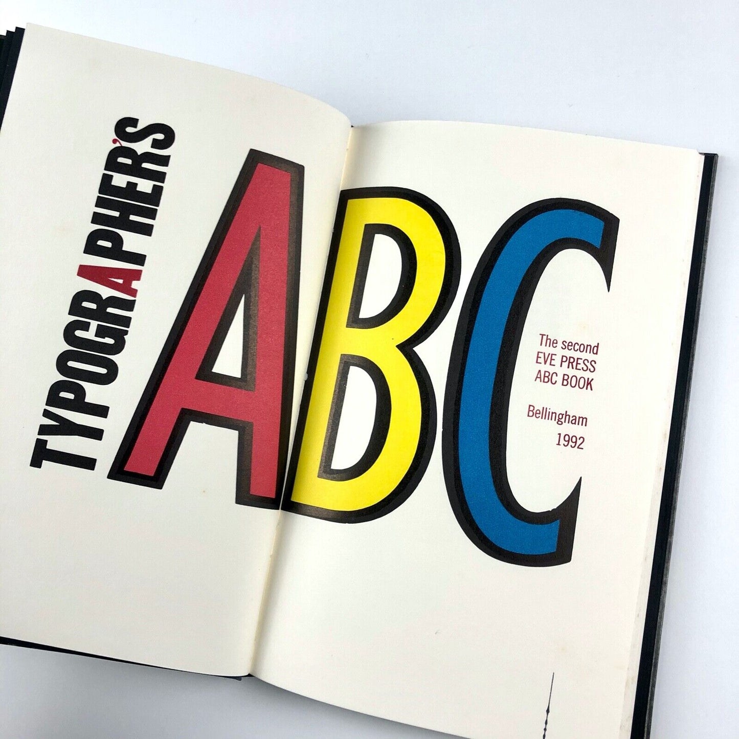 A Typographer's ABC | Elsi Vasdal Ellis, 1992 | limited edition signed Eve Press