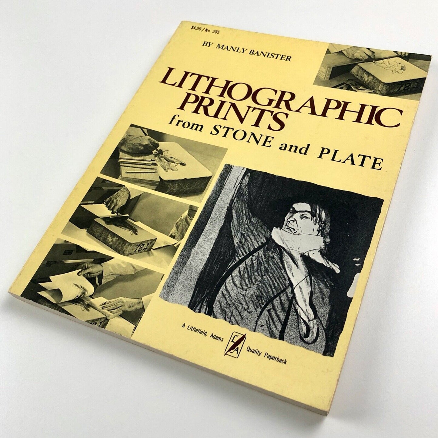 Lithographic Prints from Stone and Plate by Manly Banister | Littlefield, Adams & Co, 1974