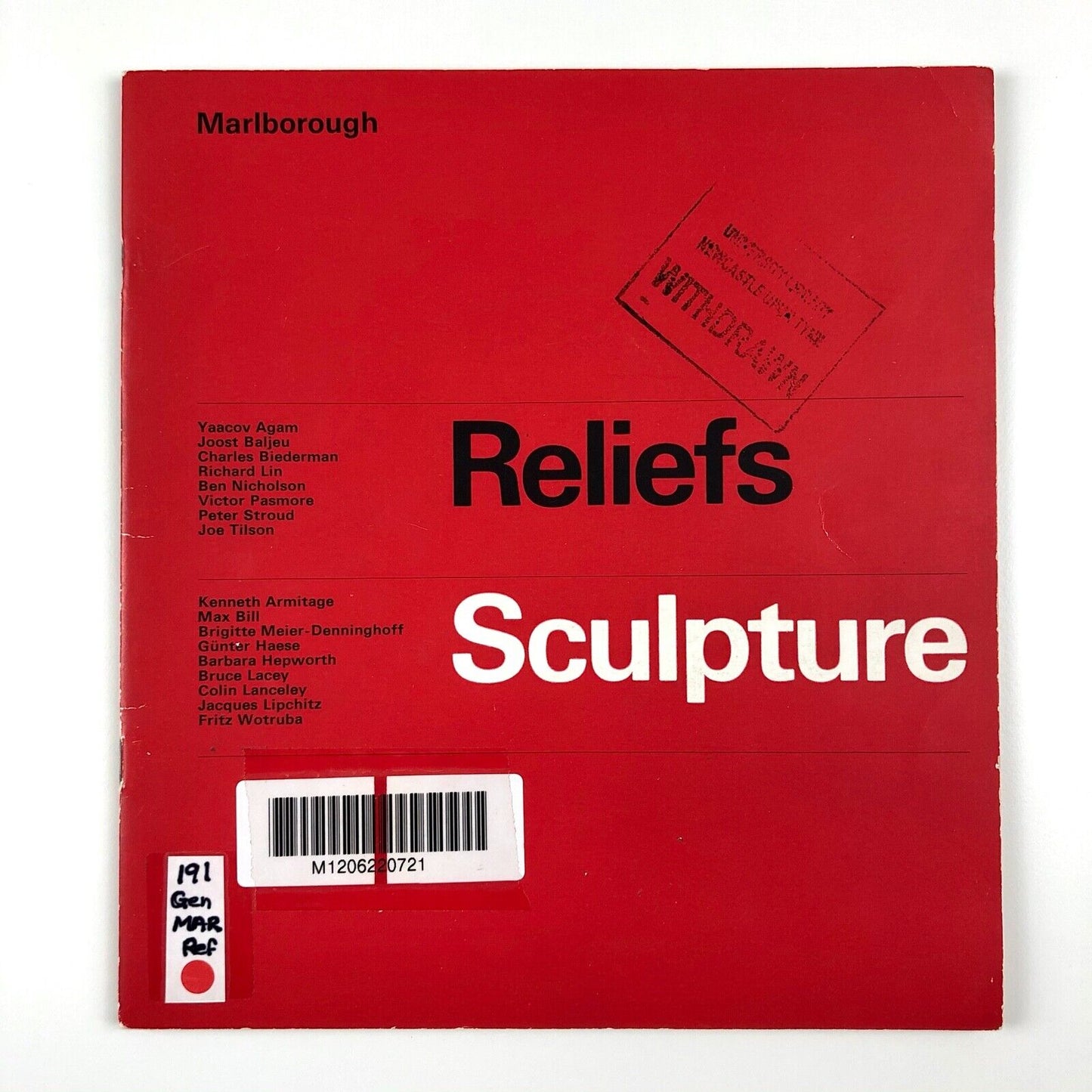 Reliefs, Sculpture | Exhibition catalogue | Marlborough New London Gallery, 1966