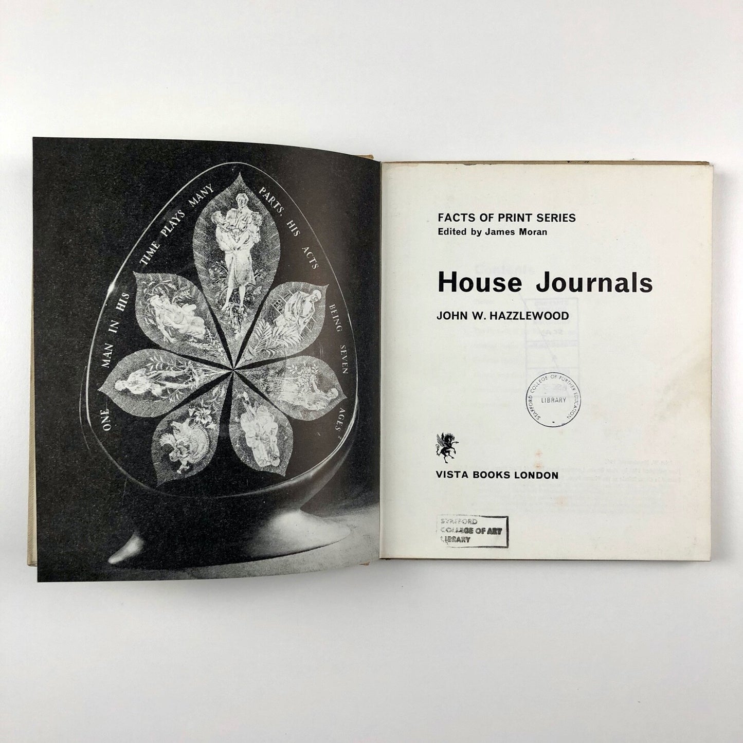 House Journals by John W. Hazzlewood | Vista Books 'Facts Of Print' series, 1963