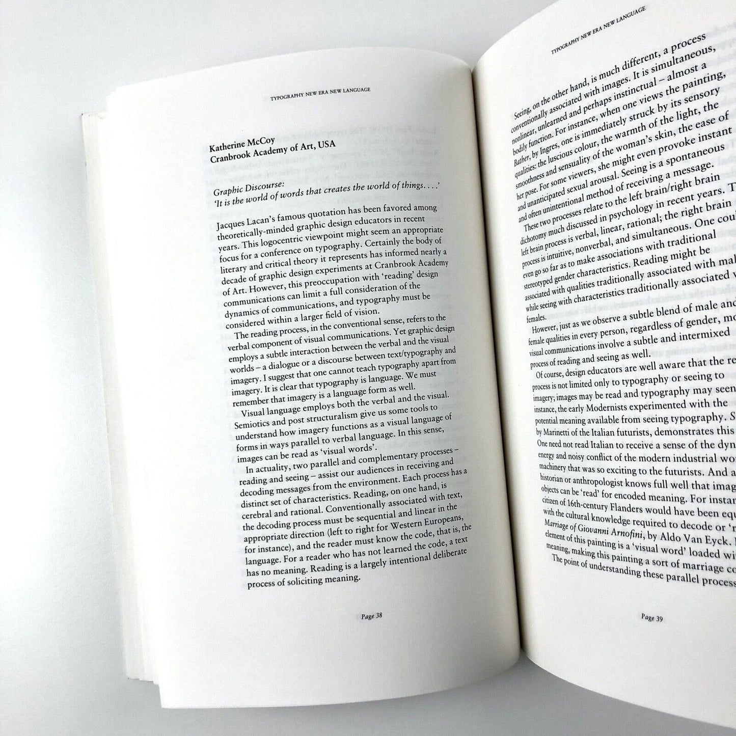 Typography – New Era New Language | Edited by Michael Gorman | The Manchester Metropolitan University, 1995