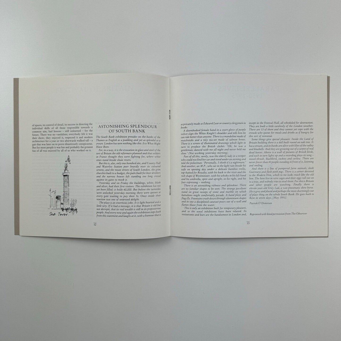 Hugh Casson. Architect etcetera | RIBA Heinz Gallery catalogue booklet, 1986