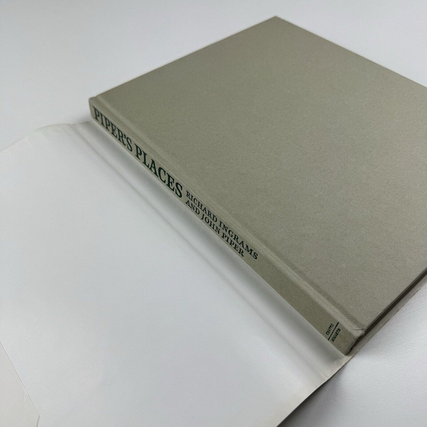 Piper's Places. John Piper in England & Wales by Richard Ingrams 1983 signed John Piper