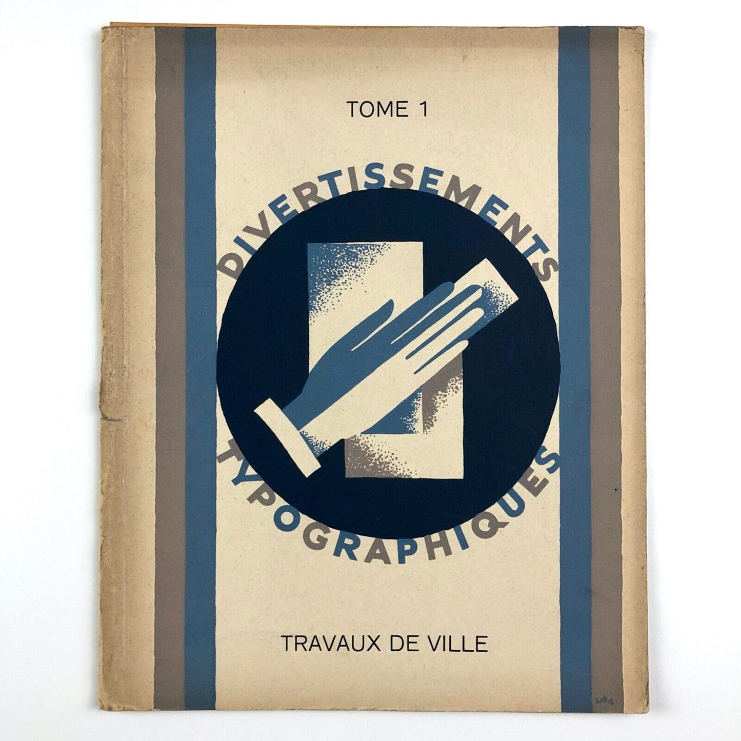 Divertissements Typographiques Tome 1, Travaux De Ville | Deberny et Peignot type folder and ephemera