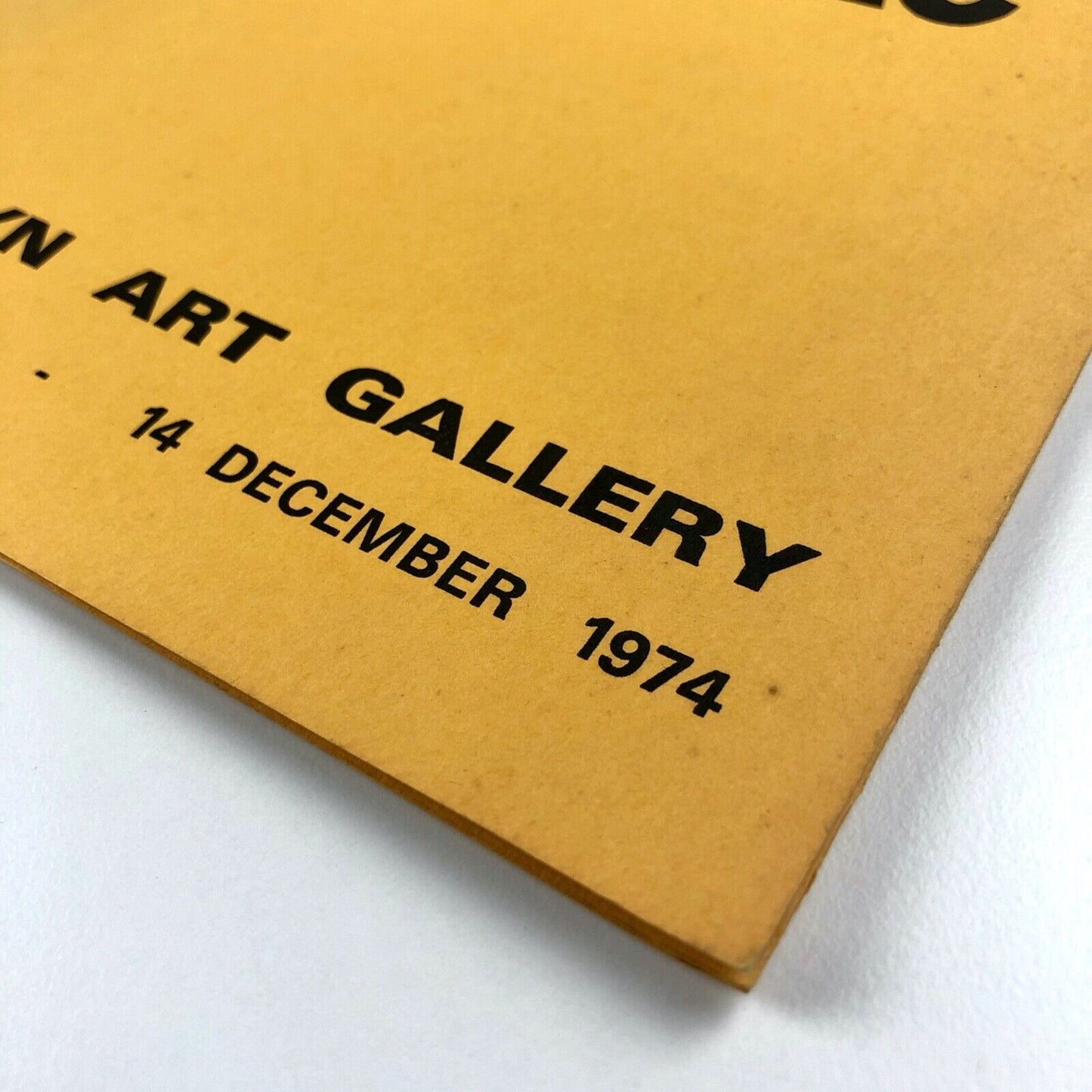 Karl Weschke. Paintings of women landscape and allegory | Newlyn Art Gallery leaflet, 1974