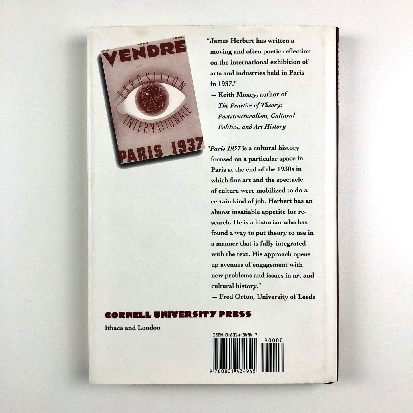 Paris 1937: Worlds On Exhibition | James D. Herbert | Cornell University, 1998