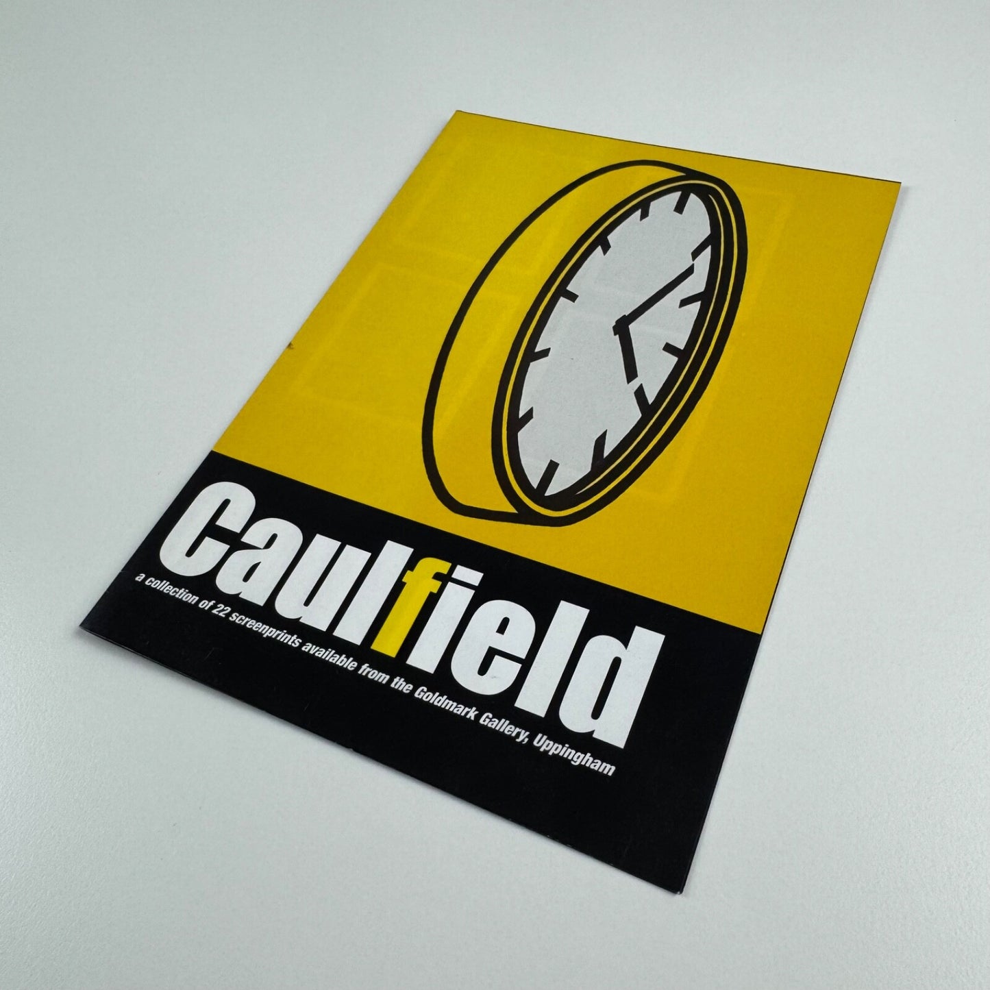 Promotional fold out brochure for Patrick Caulfield | Goldmark Gallery