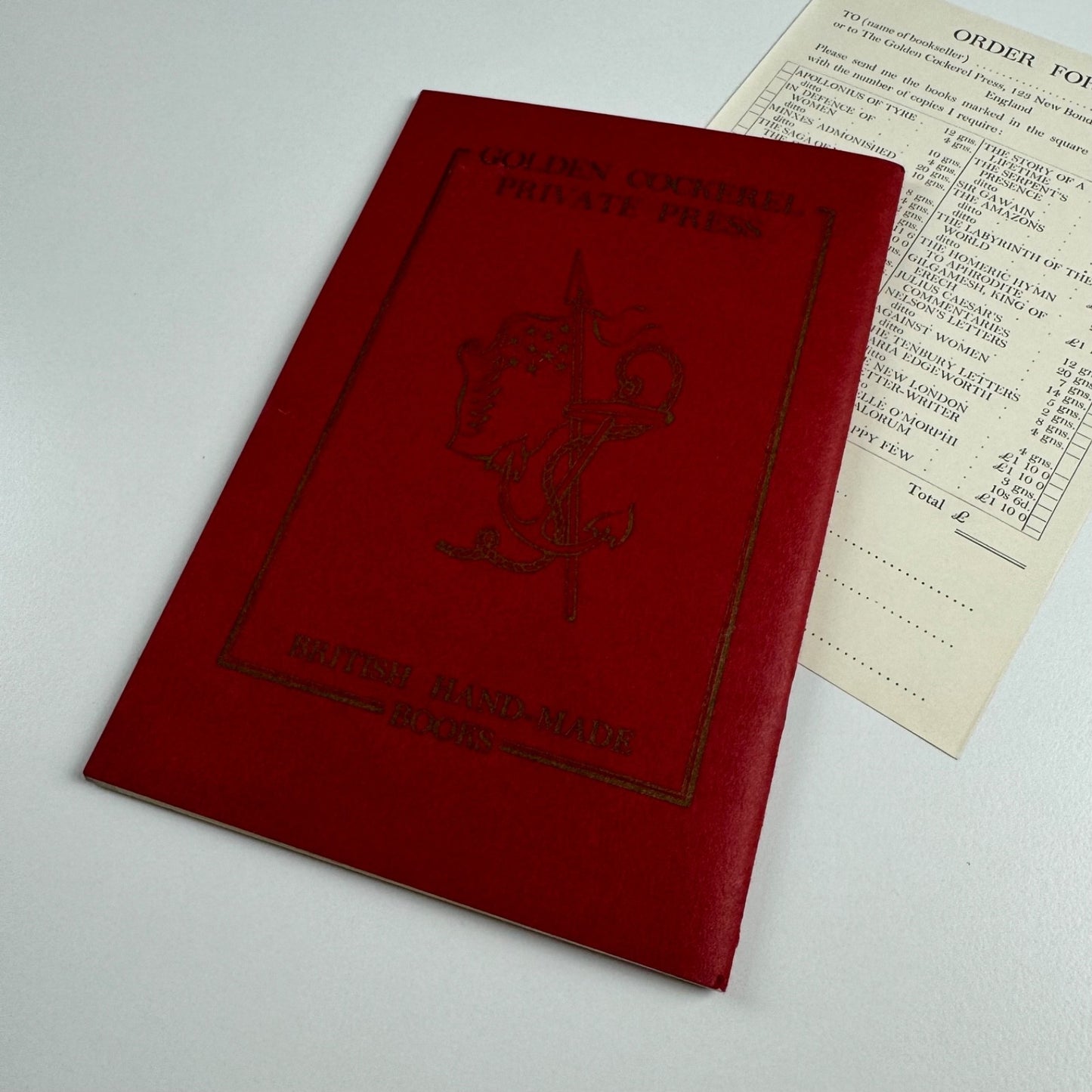 Golden Cockerel Private Press British Hand-made books 1955-1956