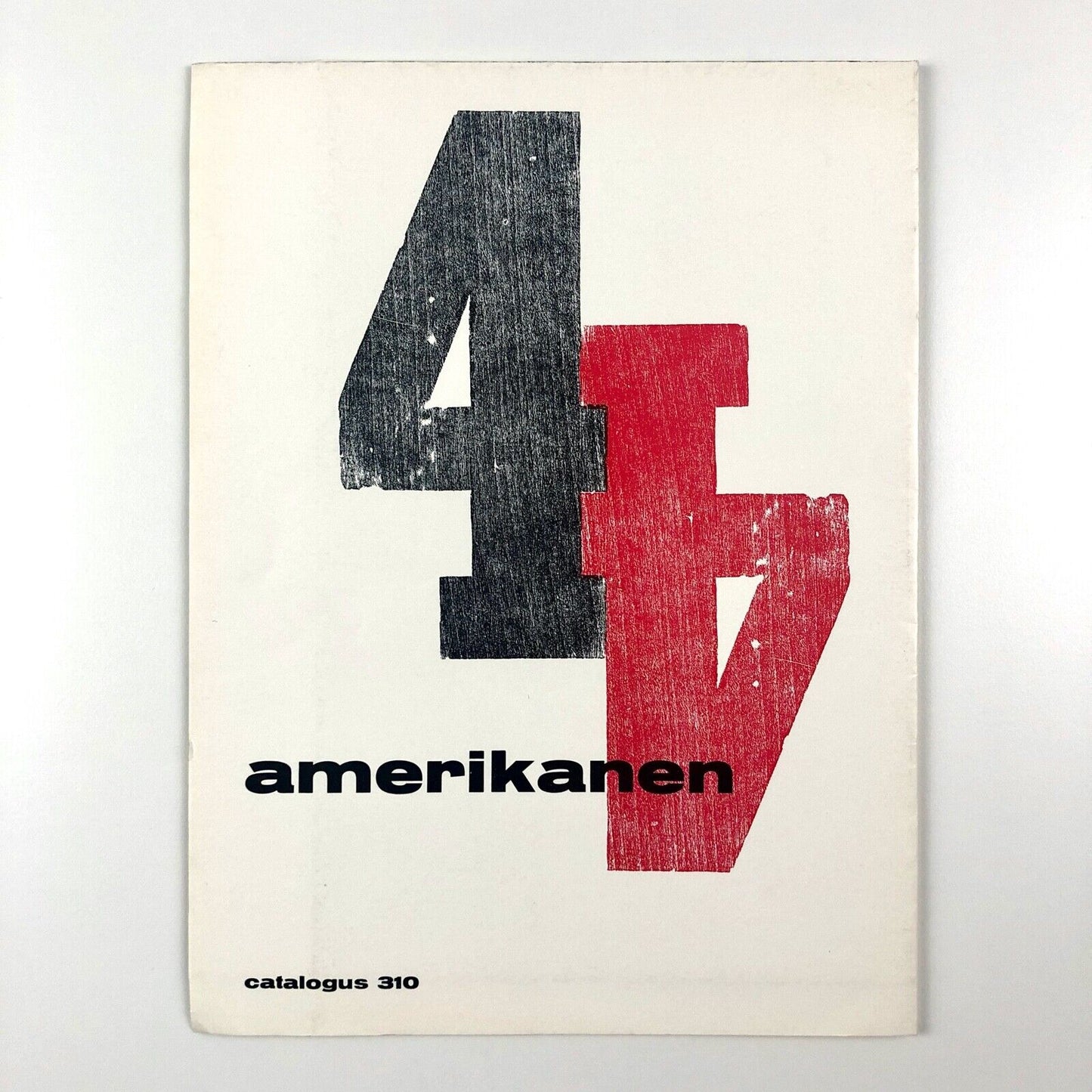 Amerikanen (Jasper Johns, etc) | Stedeljk Museum poster Willem Sandberg 1962