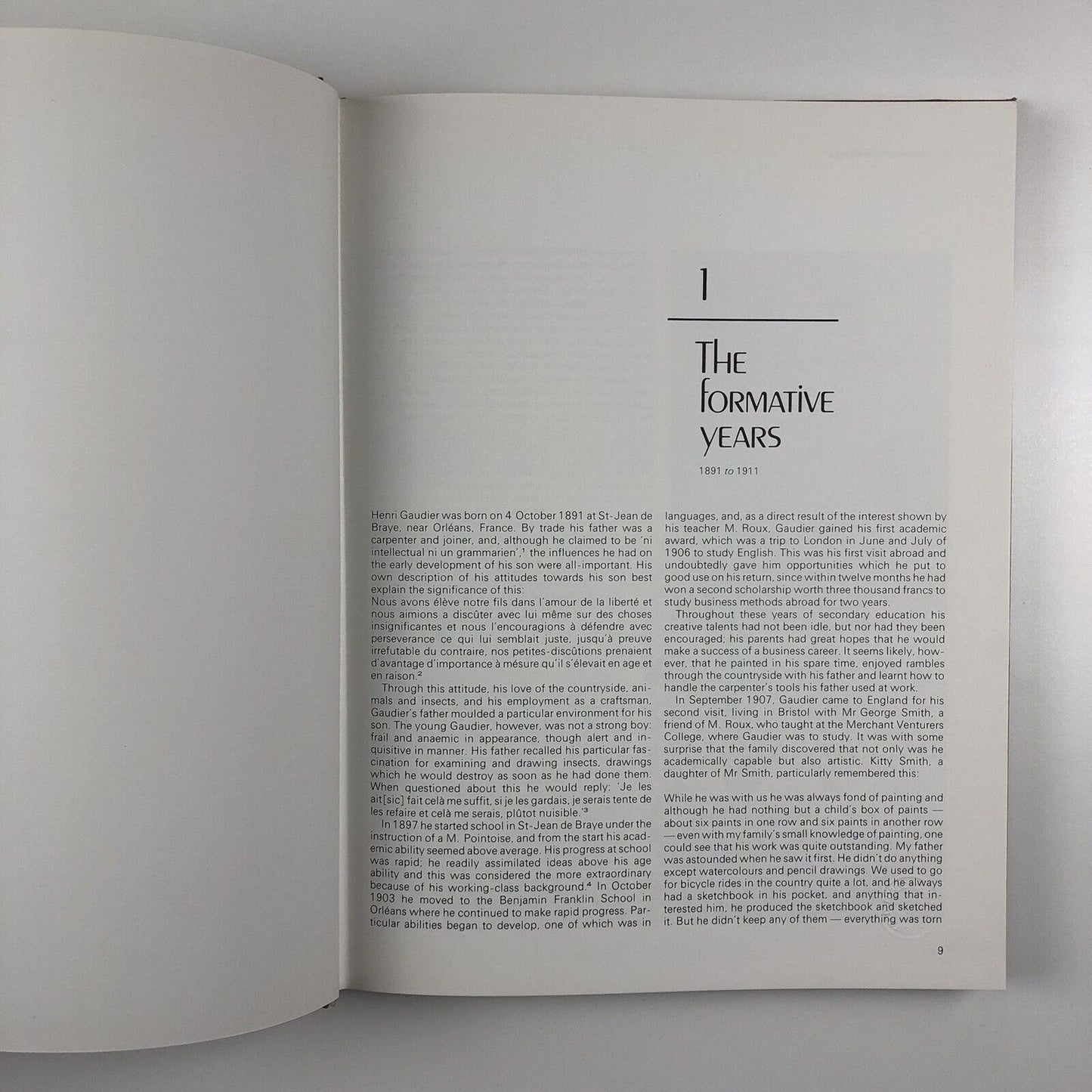Burning to Speak – The Life and Art of Henri Gaudier Brzeska, by Roger Cole | Phaidon, 1978