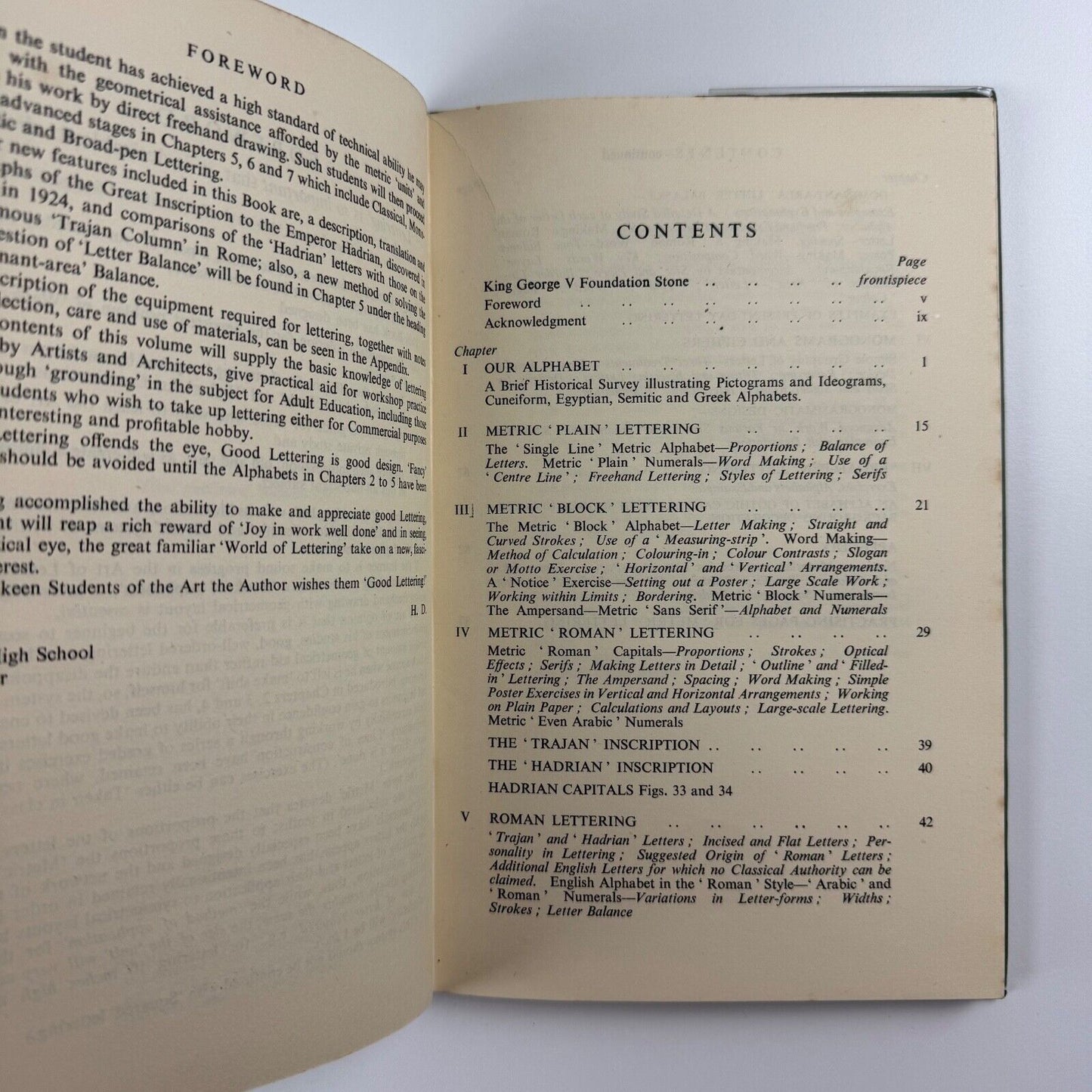 The Art of Lettering by Harold Deighton | B.T. Batsford, 1947