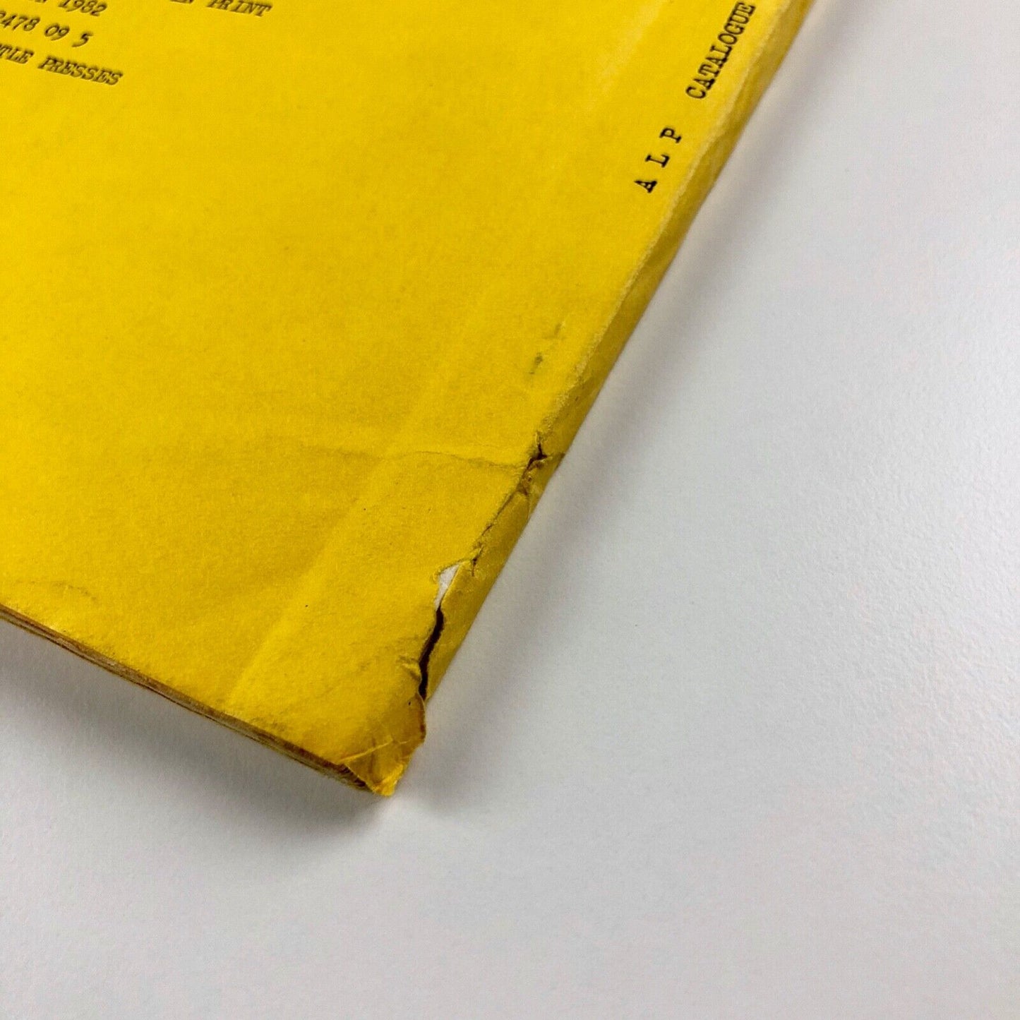 Catalogue of Little Press Books in Print | 7th edition, 1982 | Association of Little Presses