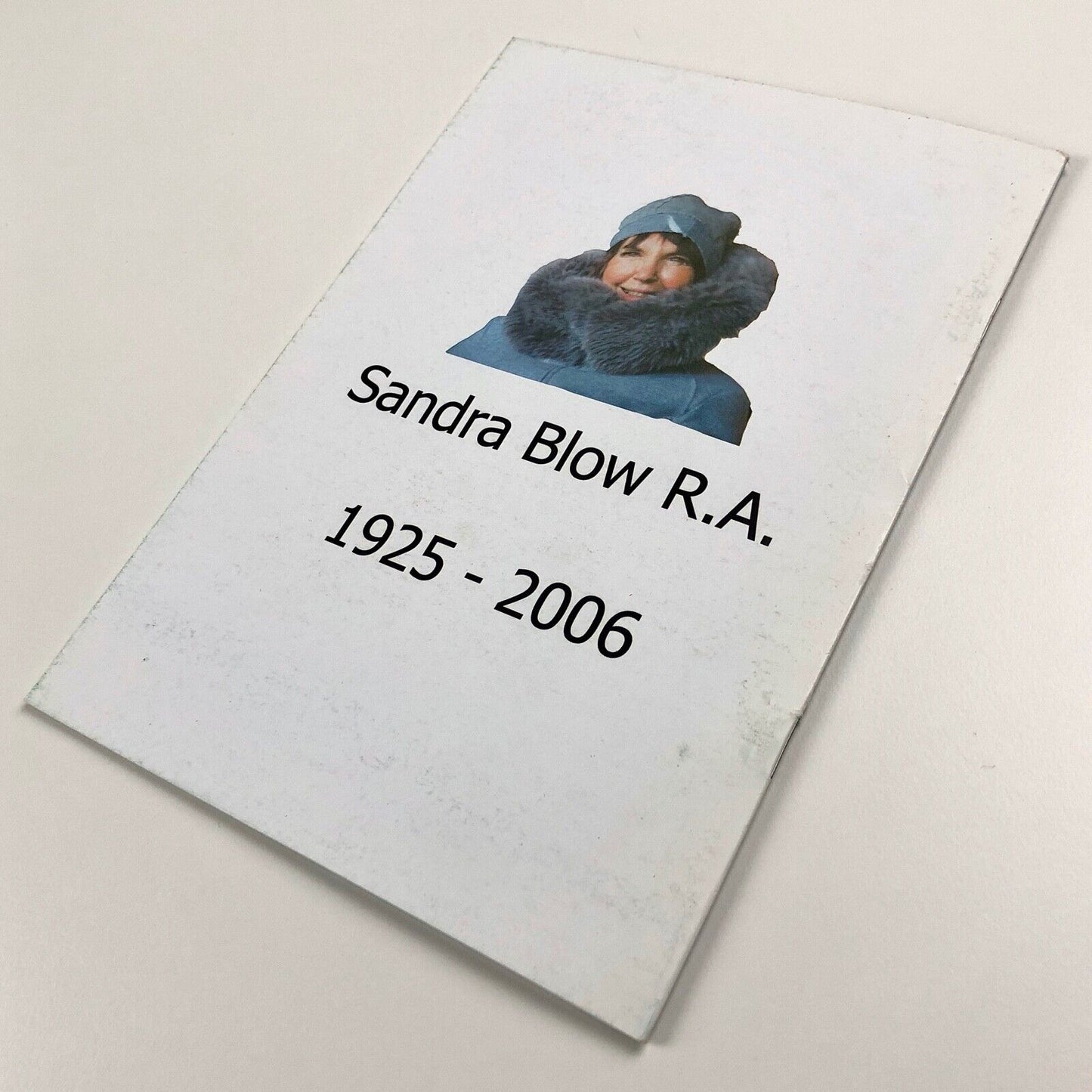Sandra Blow. Flying | Out of the Blue Gallery, Bath, July 2008