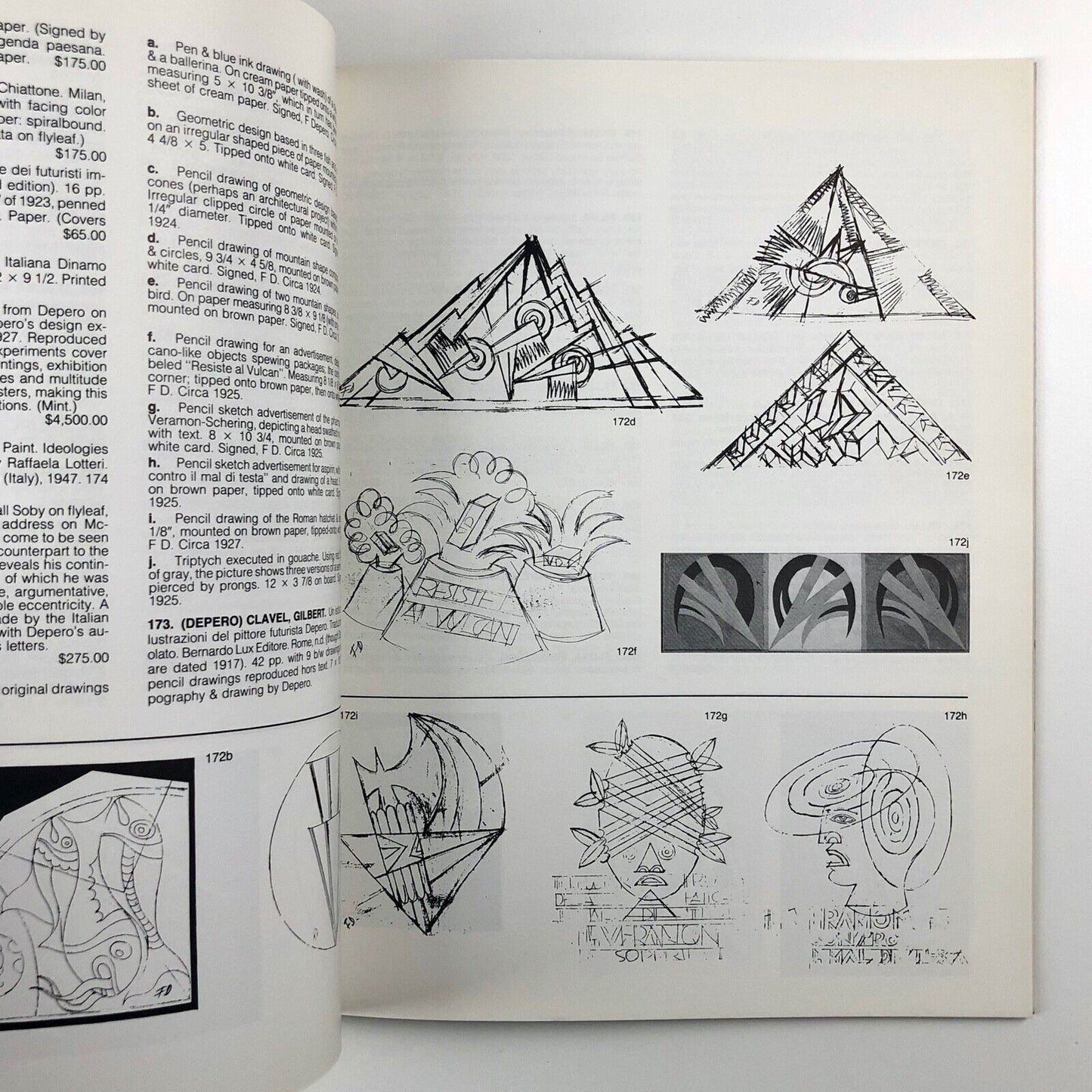 Ex-libris Futurism: Italian & Russian, 14 Ex-Libris, New York, 1985 | Sale catalogue