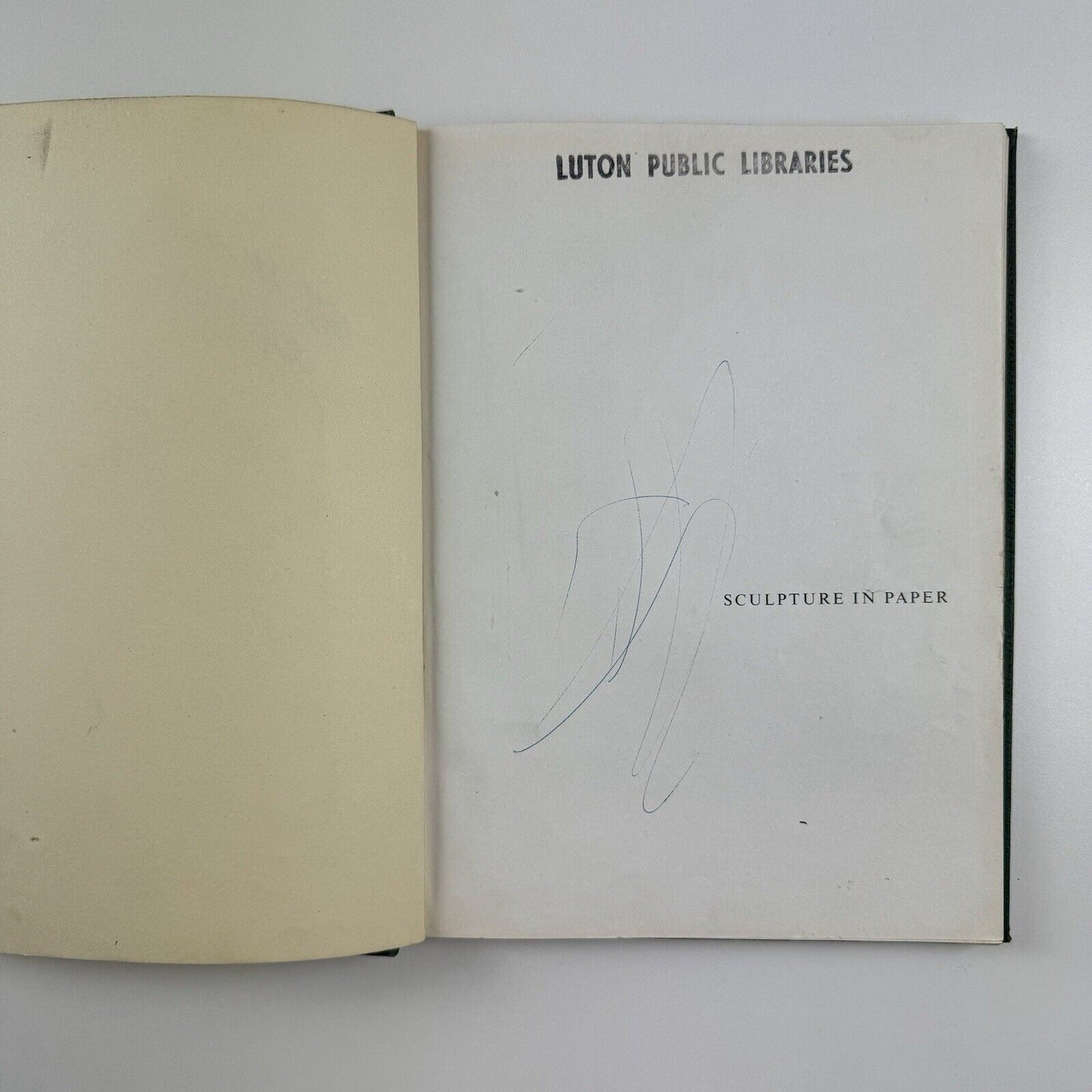 Sculpture in Paper by Bruce Angrave | The how to do it series number 72 | The Studio Publications, 1957
