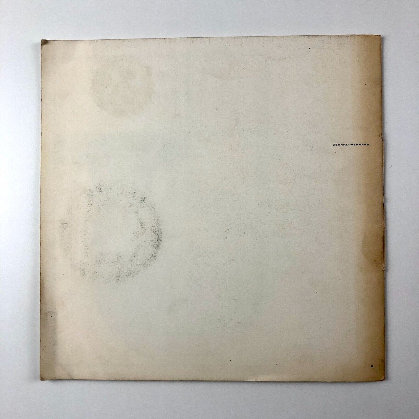 Gerard Wernars | Booklet for 50th Anniversary of Steendrukkerij de Jong 1961