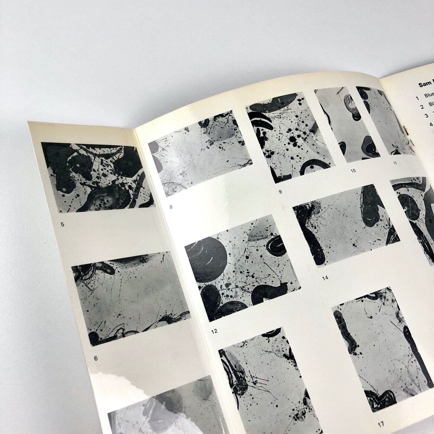 Sam Francis Gouaches | Arthur Tooth & Sons Ltd, London 1965 | Exhibition leaflet