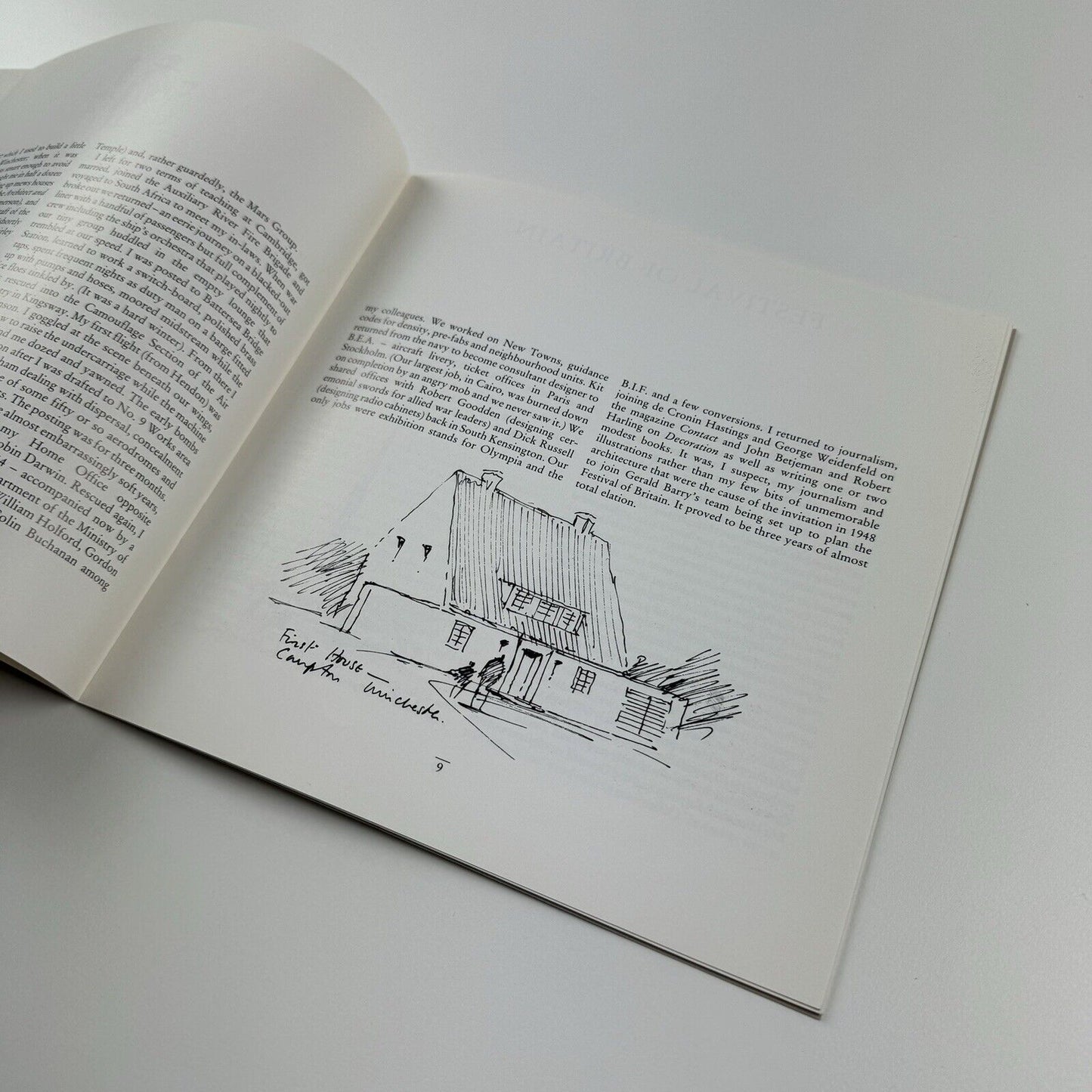 Hugh Casson. Architect etcetera | RIBA Heinz Gallery catalogue booklet, 1986