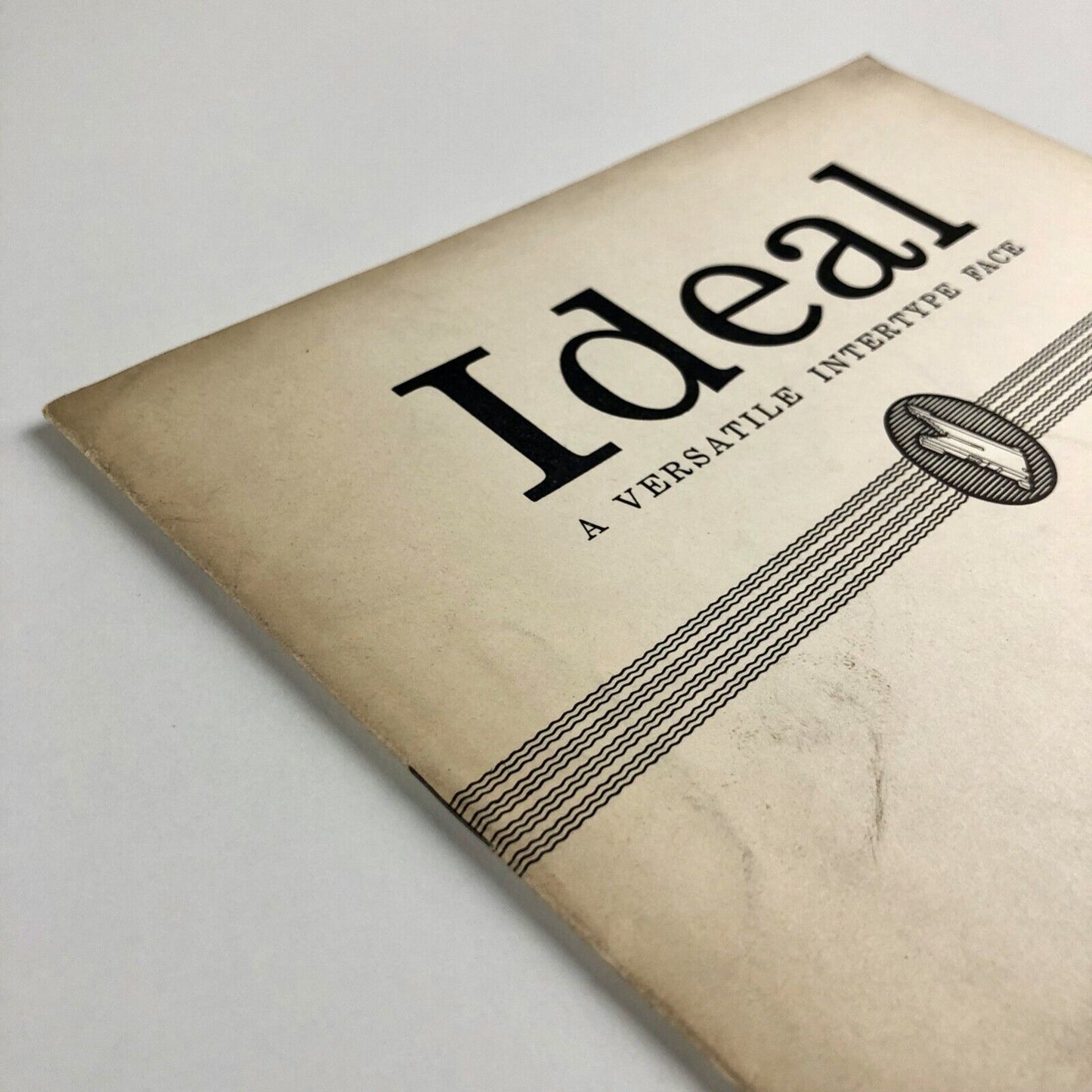 Ideal – A Versatile Intertype Face | Intertype Corporation type specimen booklet