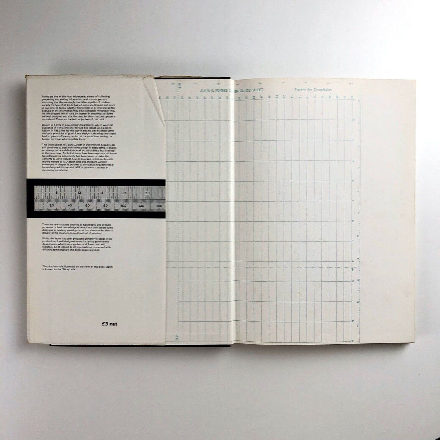 Design of Forms in Government Departments | HMSO | Third Edition, 1972