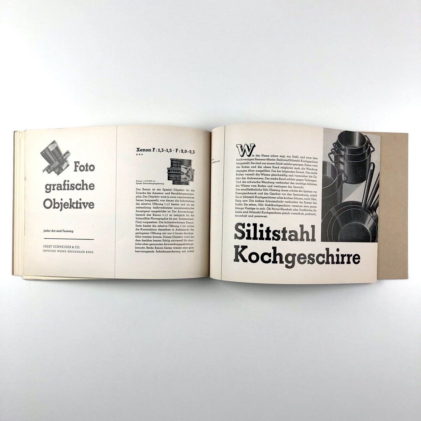 Beton type specimen brochure | Bauersche (Bauer) Giesserei, Frankfurt Am Main