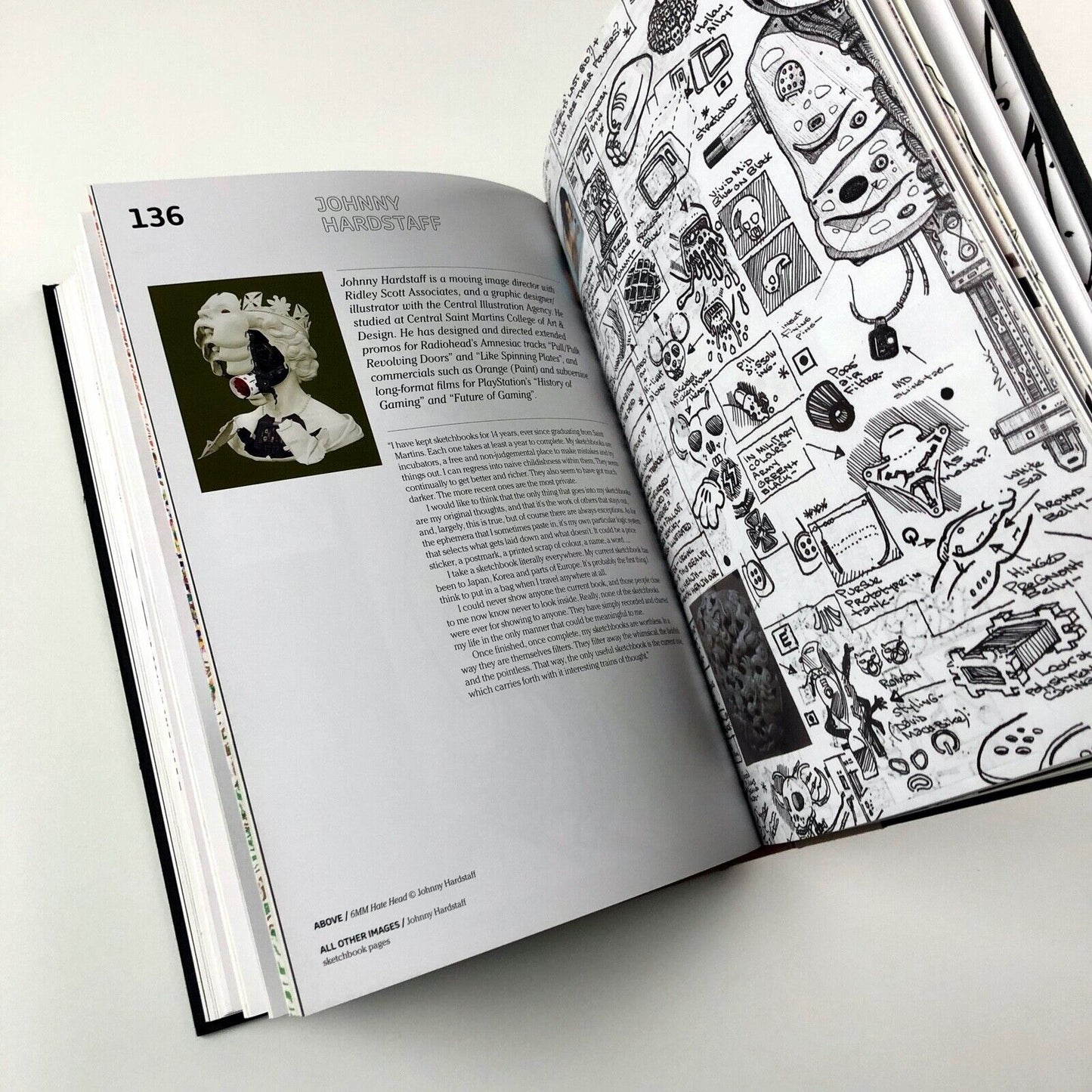 Sketchbooks: The Hidden Art of Designers, Illustrators & Creatives by Richard Brereton | Laurence King, 2009