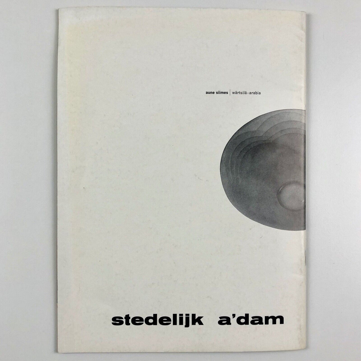 Finse Vormgeving | Stedelijk Museum exhibition catalogue | Cat. No. 276, 1961