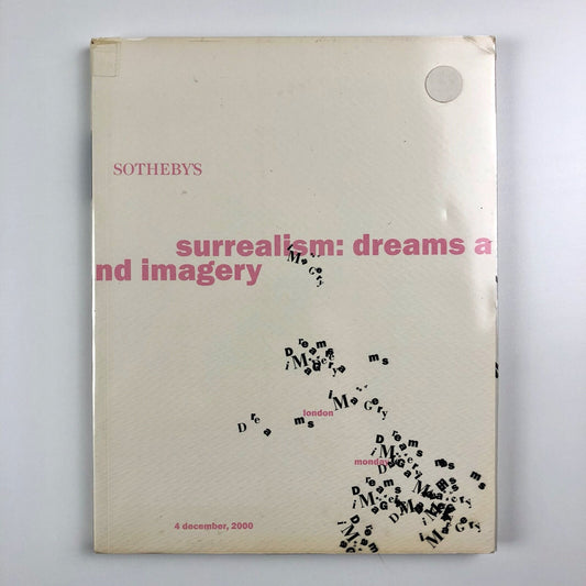 Surrealism: Dreams and Imagery | Sotheby's catalogue, December 2000