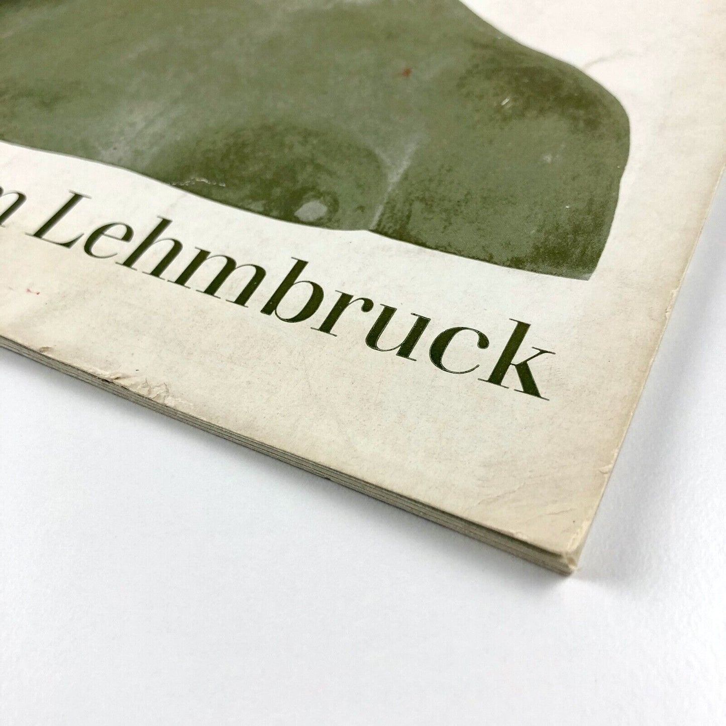 Wilhelm Lehmbruck 1881-1919 – exhibition of works | Arts Council catalogue, 1957