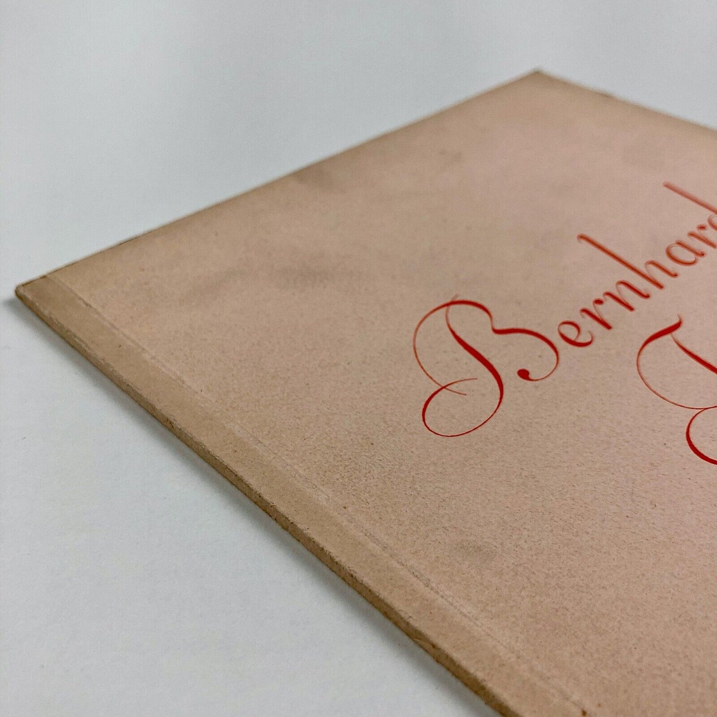 Bernhard Types | Type specimen leaflet | Soldans Ltd, London – late 1930s?