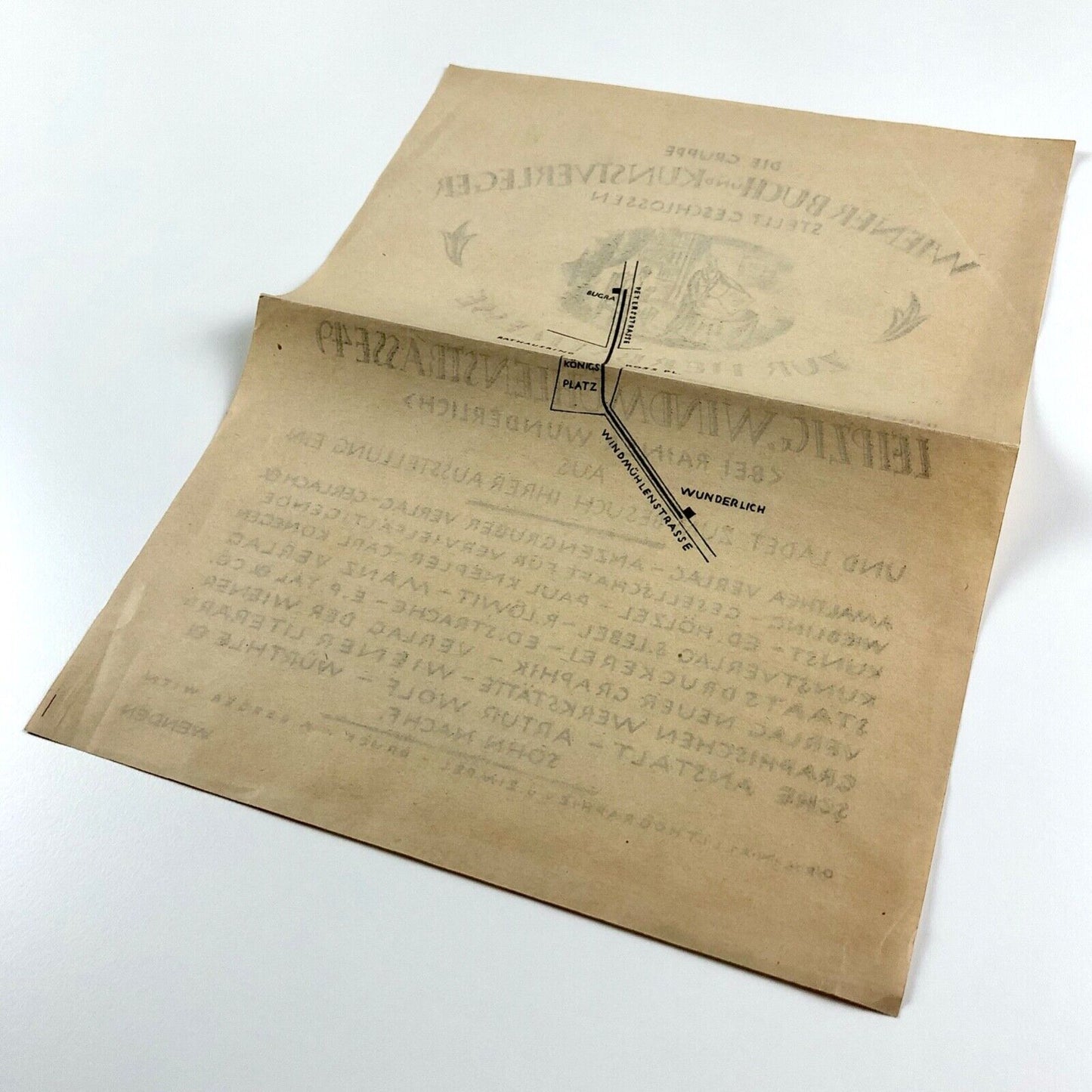 Die Gruppe Wiener Buch und Kunstverleger zur Herbstmesse Würthle | Julius Kimpel | Undated, presumed 1920/30s