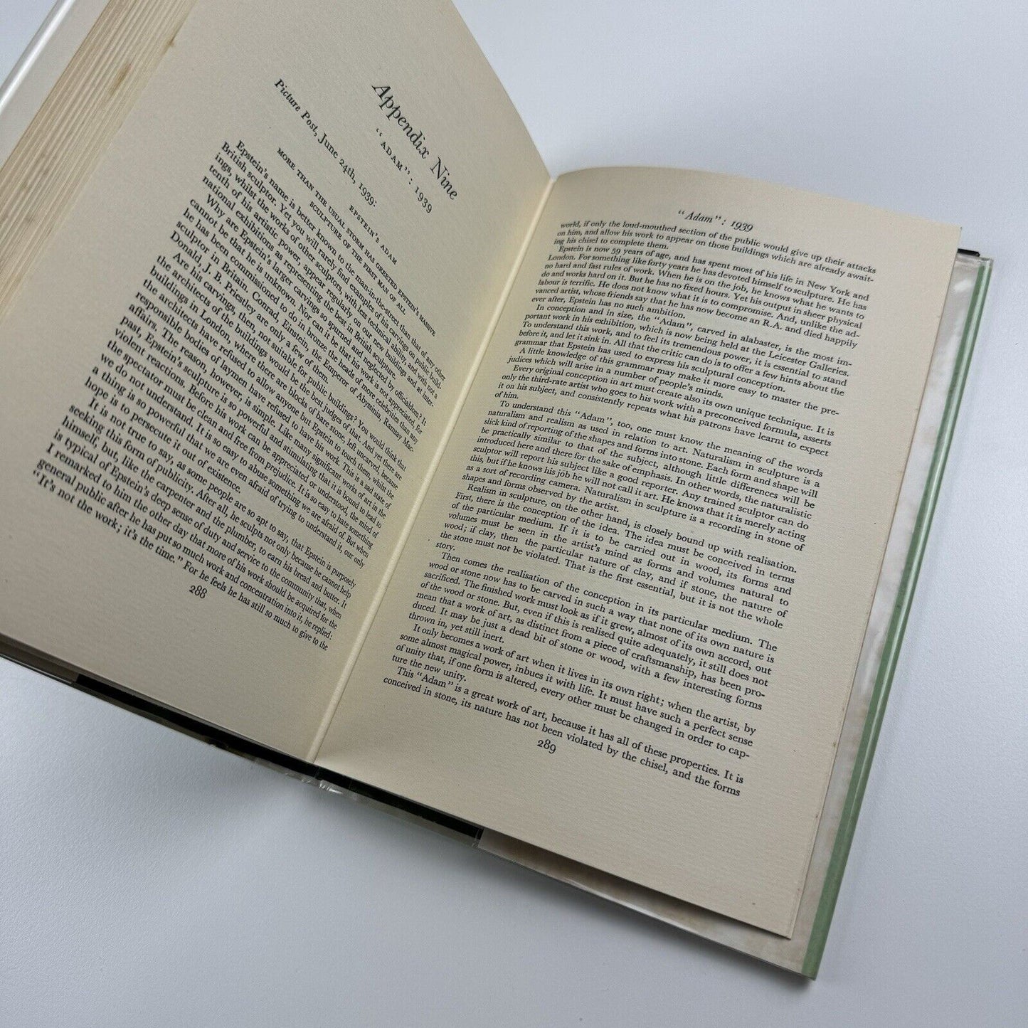 Jacob Epstein – An Autobiography | Hulton Press, 1955