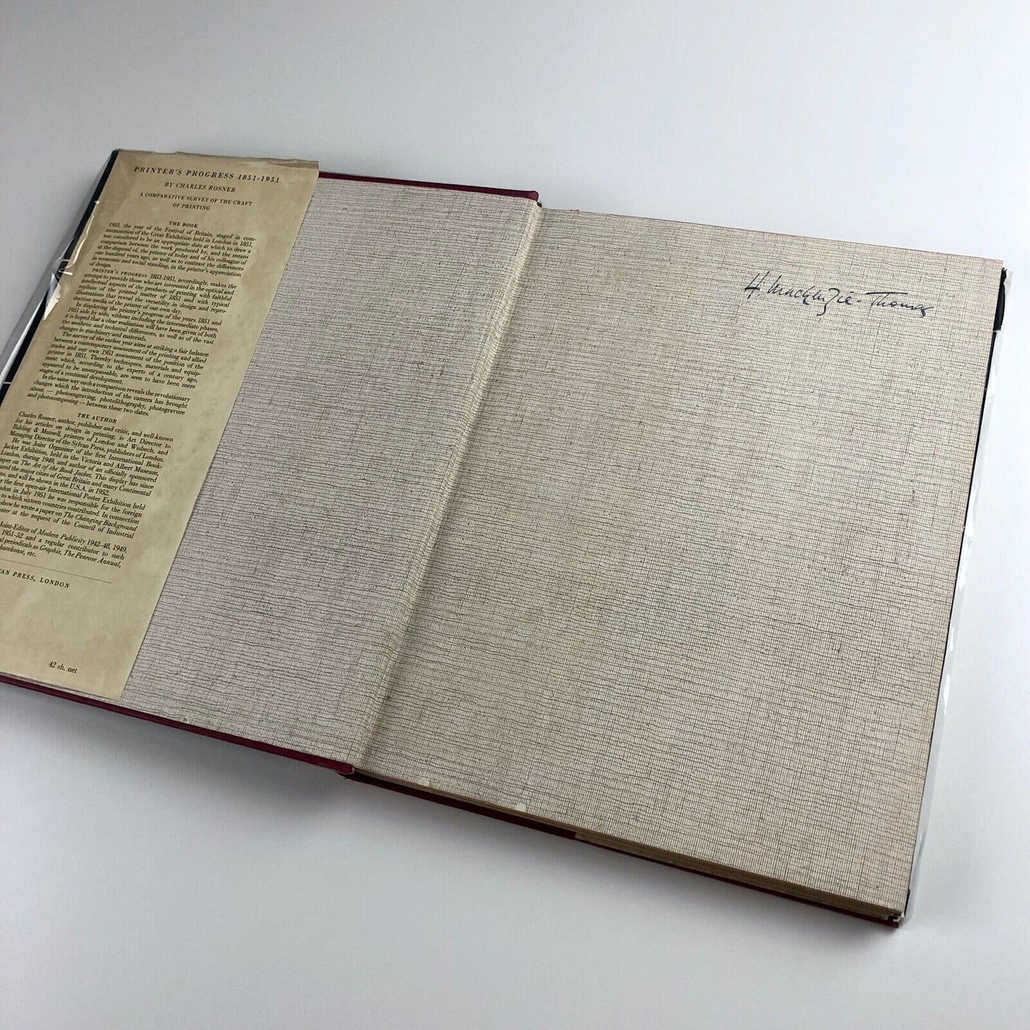 Printer's Progress 1851–1951 by Charles Rosner | Sylvan Press, 1951