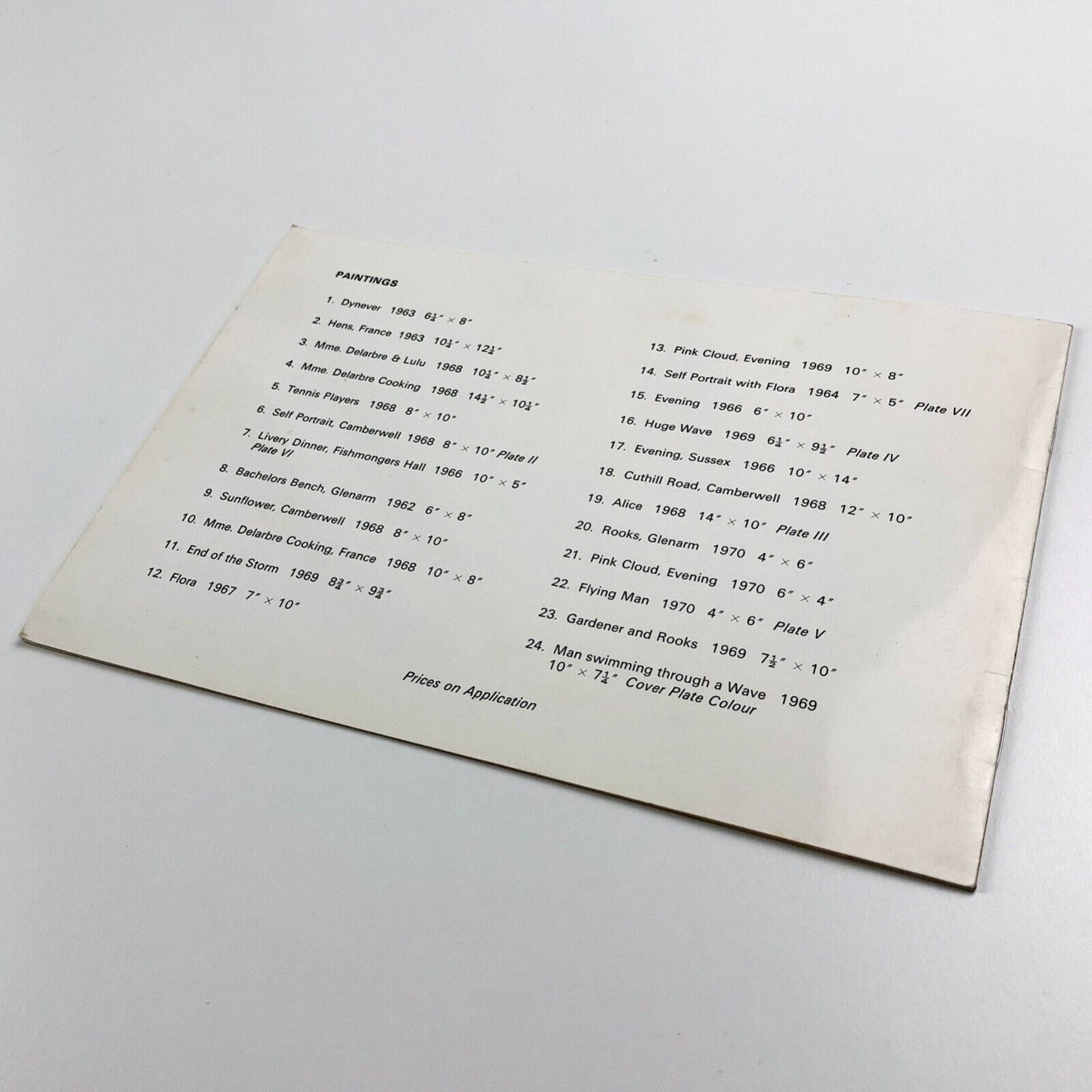 Sarah Dunluce First exhibition of paintings | Crane Kalman Gallery, 1970