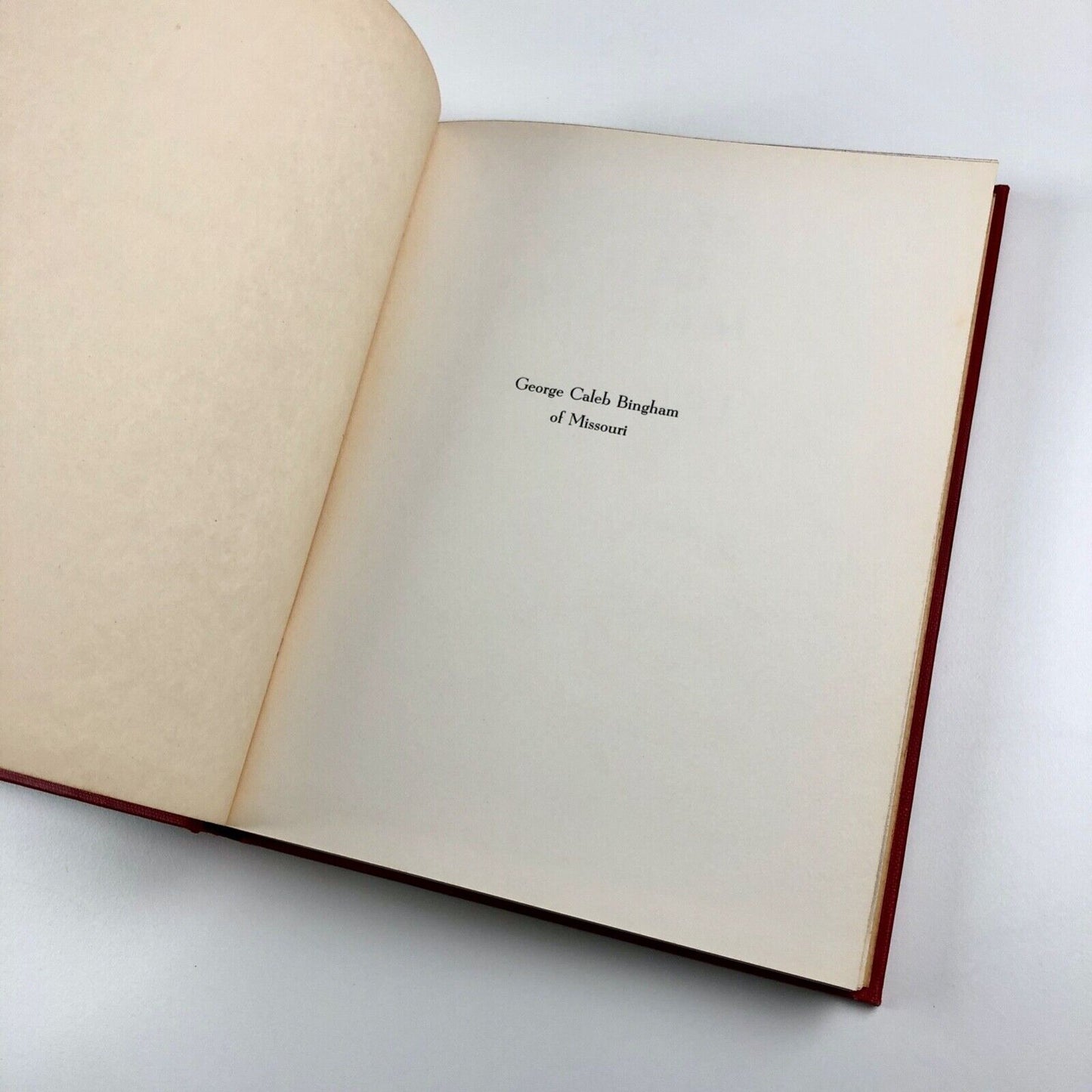 George Caleb Bingham of Missouri. The Story of An Artist by Albert Christ-Janer | Dodd, Mead & Co, New York, 1940