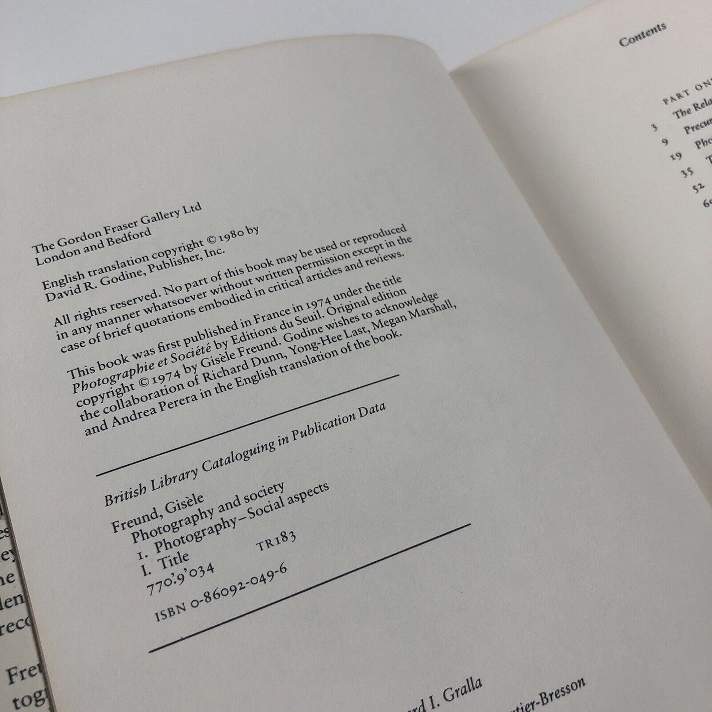 Photography & Society by Gisèle Freund | Gordon Fraser, 1980